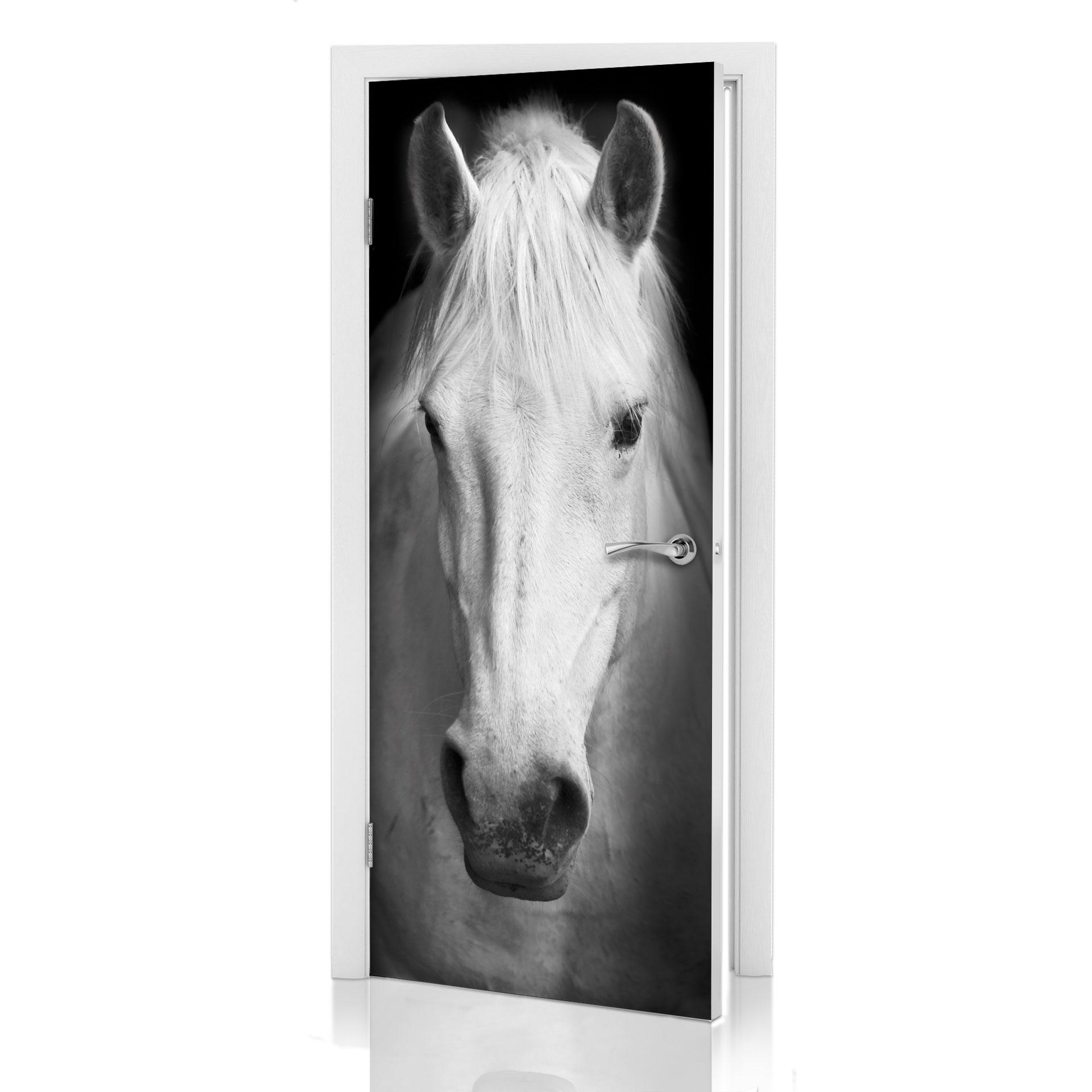 Türdesign White Horse 91x200 cm