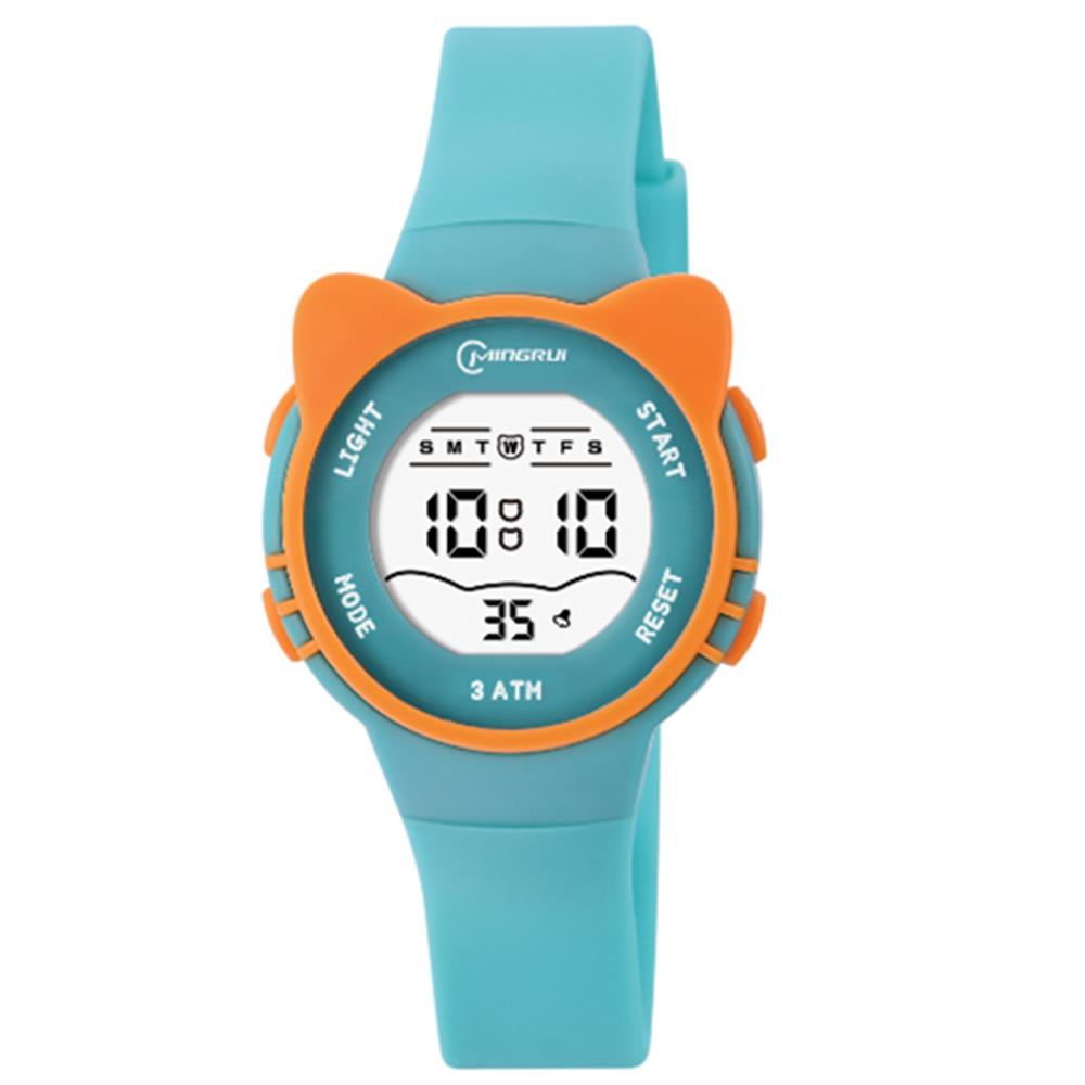 Digitaluhr Sport Armbanduhr | Digitale Uhr für Kinder und Jugendliche | mit Katzenohren | Verschiedene Farben