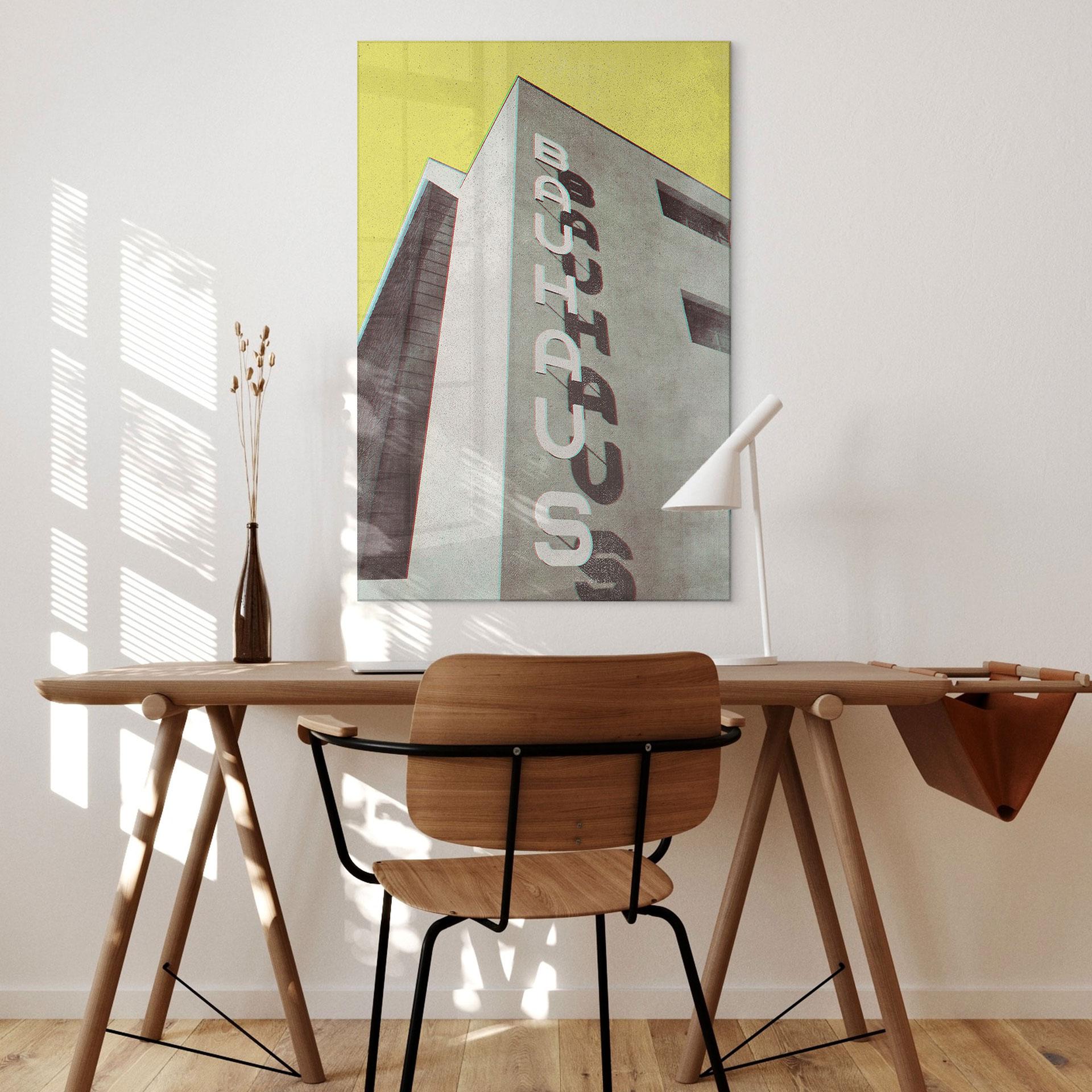 Akrylbillede Vintage Bauhaus Dessau Architecture - Blursbyai