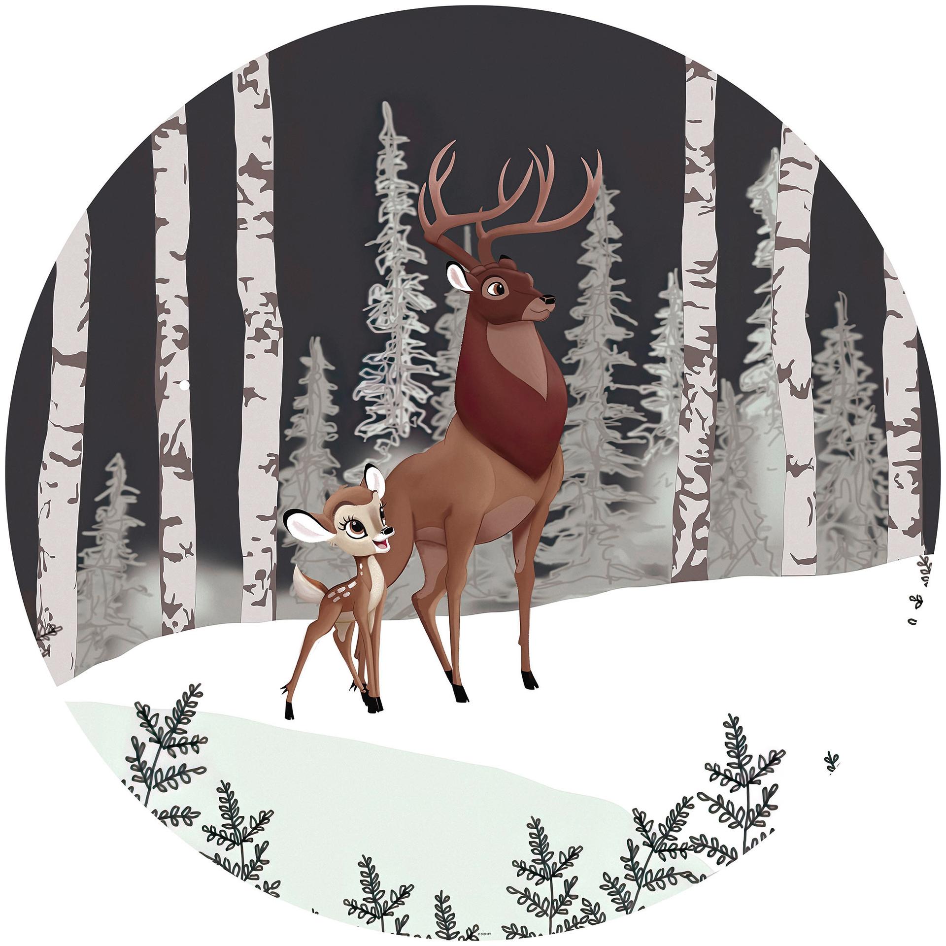 Selvklæbende tapet - Bambi Big Prince - 125 x 125 cm