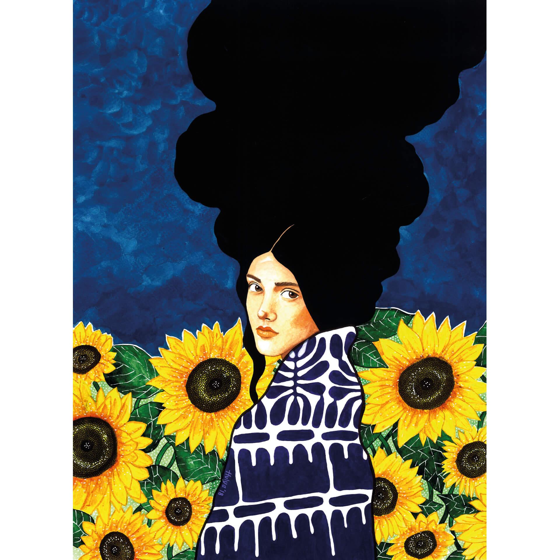 Fotobehang Hülya - The Mind (192x260 cm)