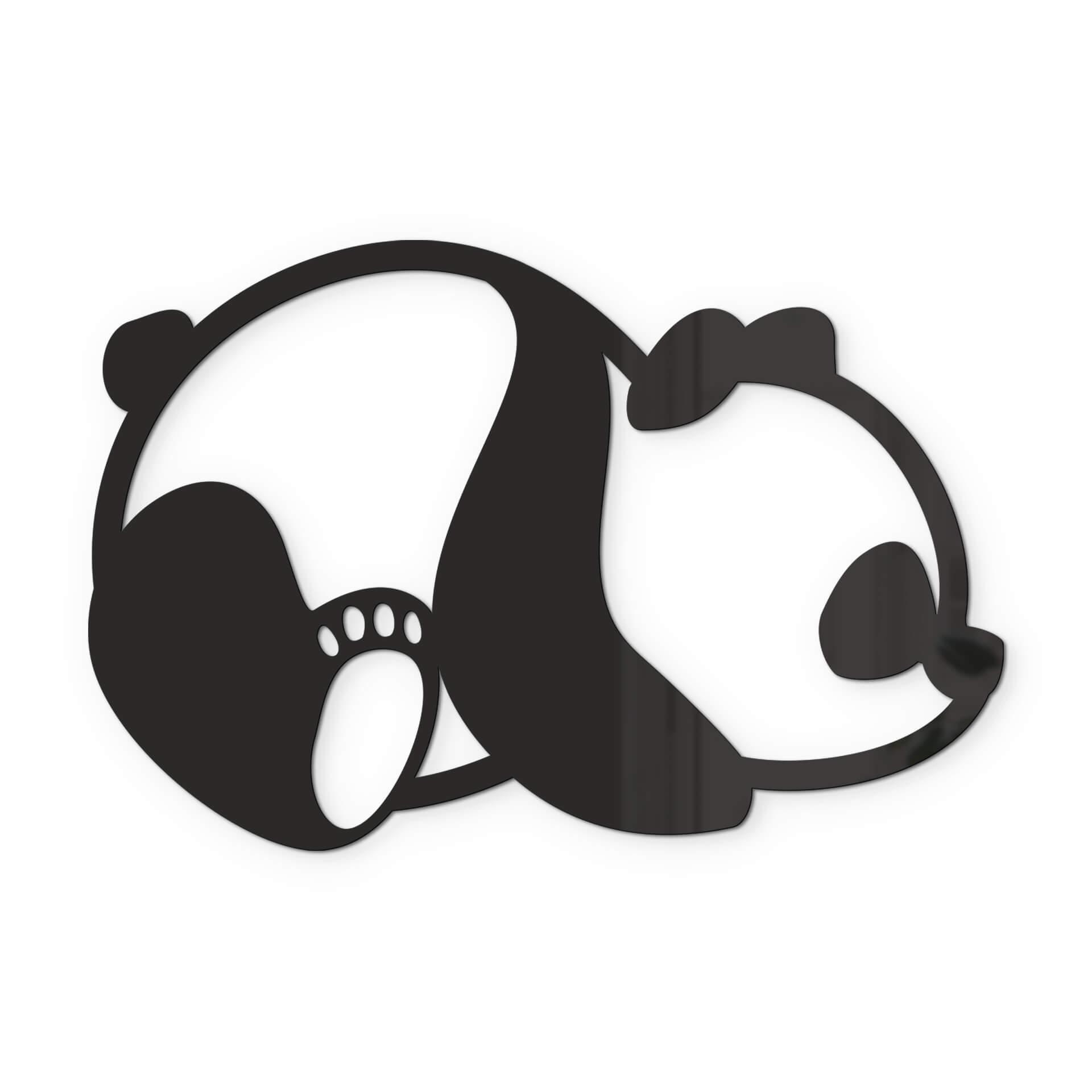 Decoro in acrilico Panda