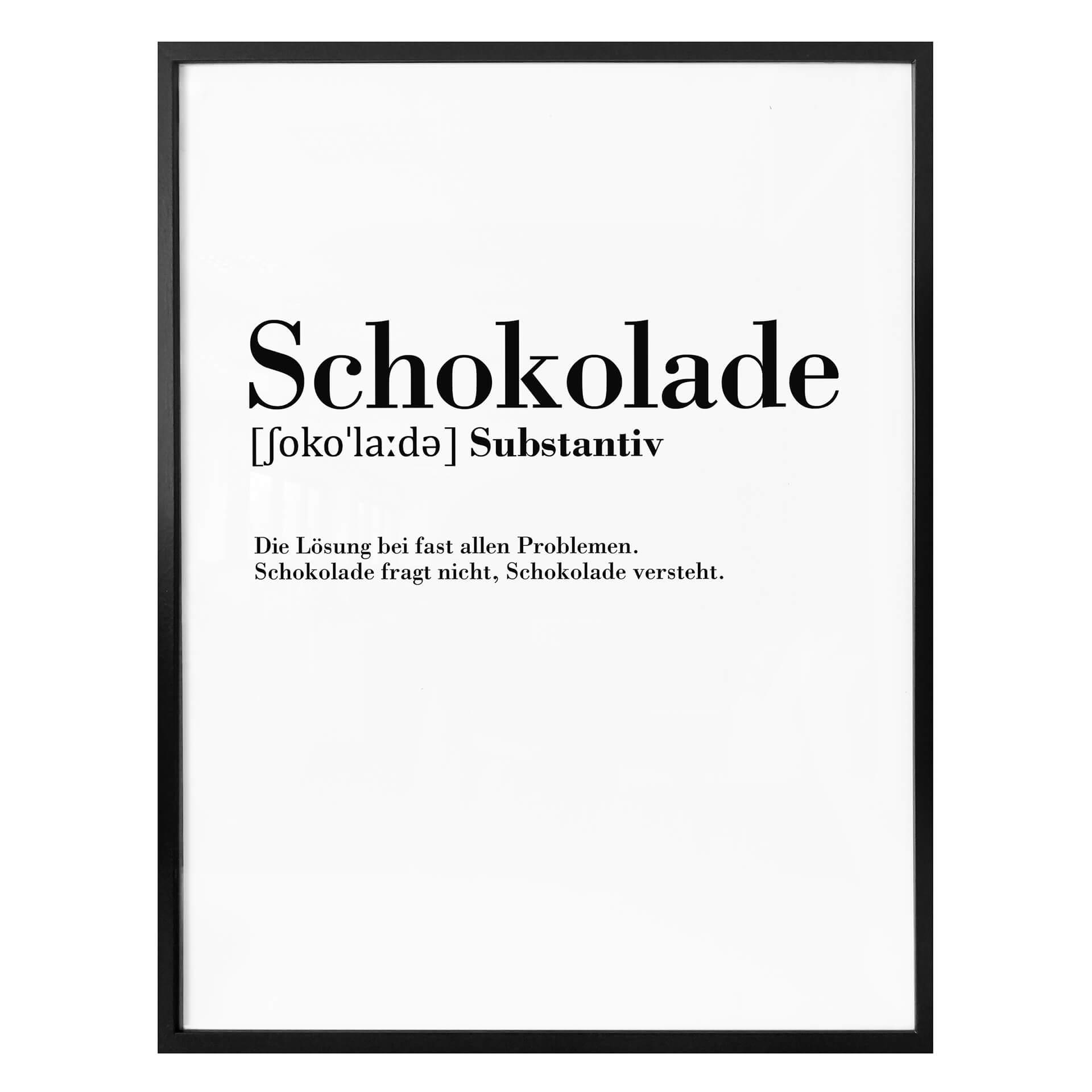 Plakat - Chokolade