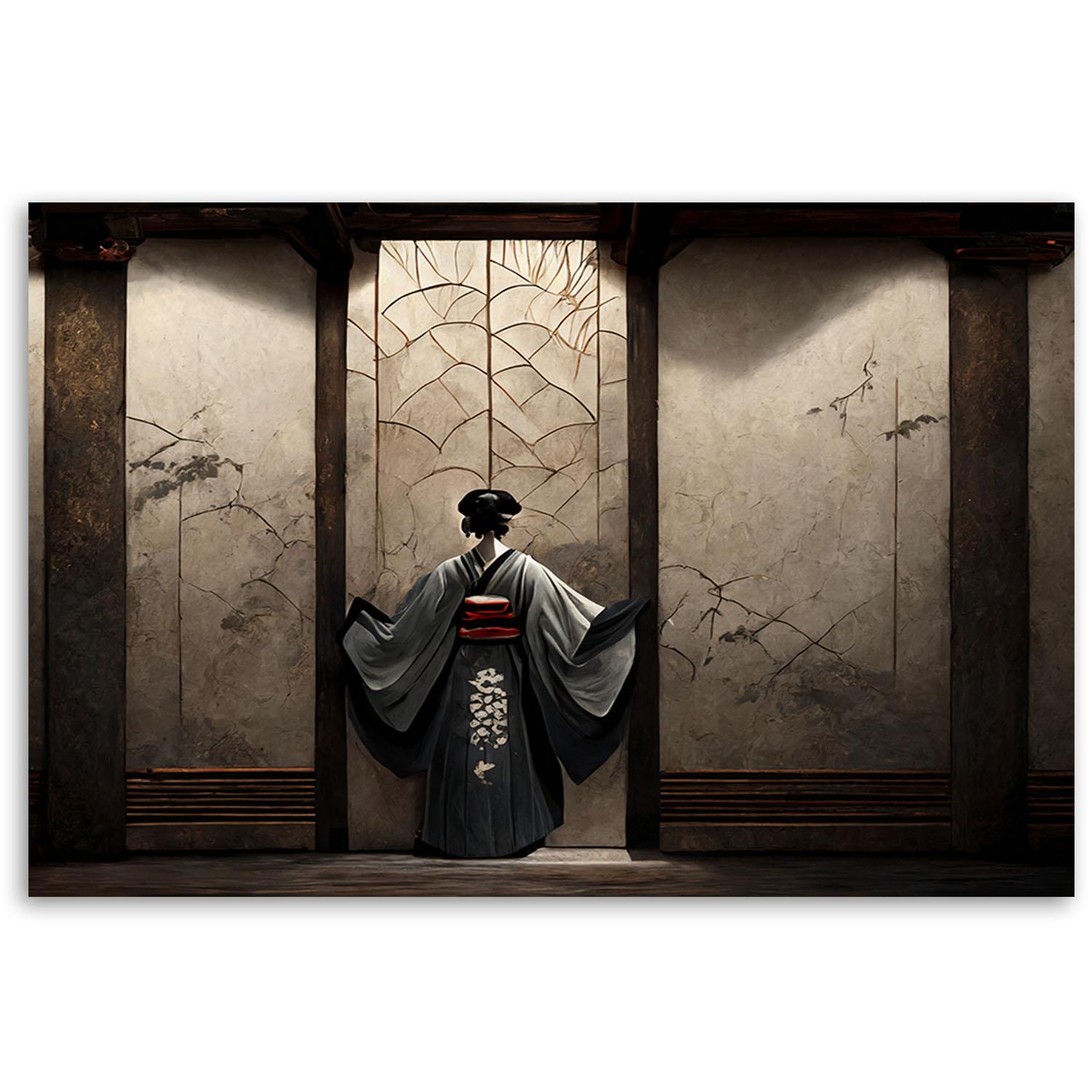 Leinwandbild Japanische Geisha