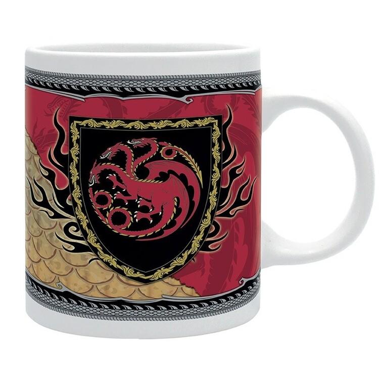 Krus, keramikkrus House of Dragon - Targaryen Dragon Crest
