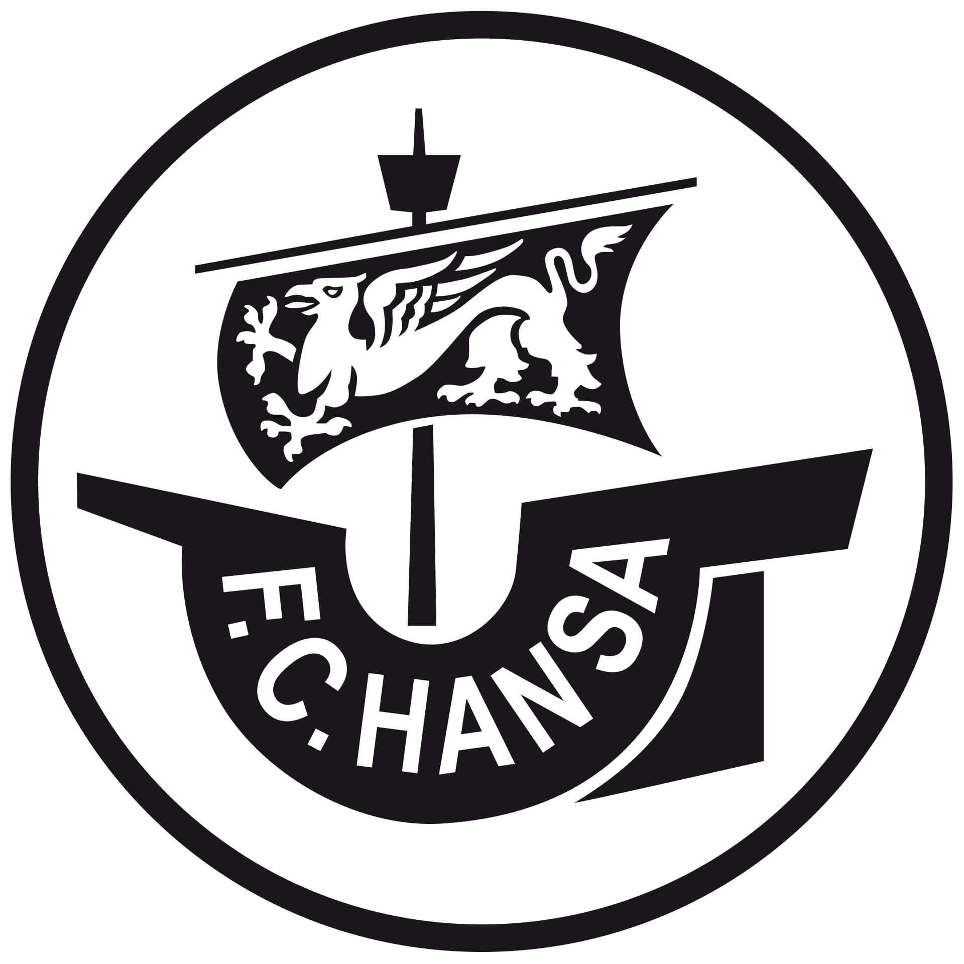 Wandtattoo Hansa Rostock Logo einfarbig