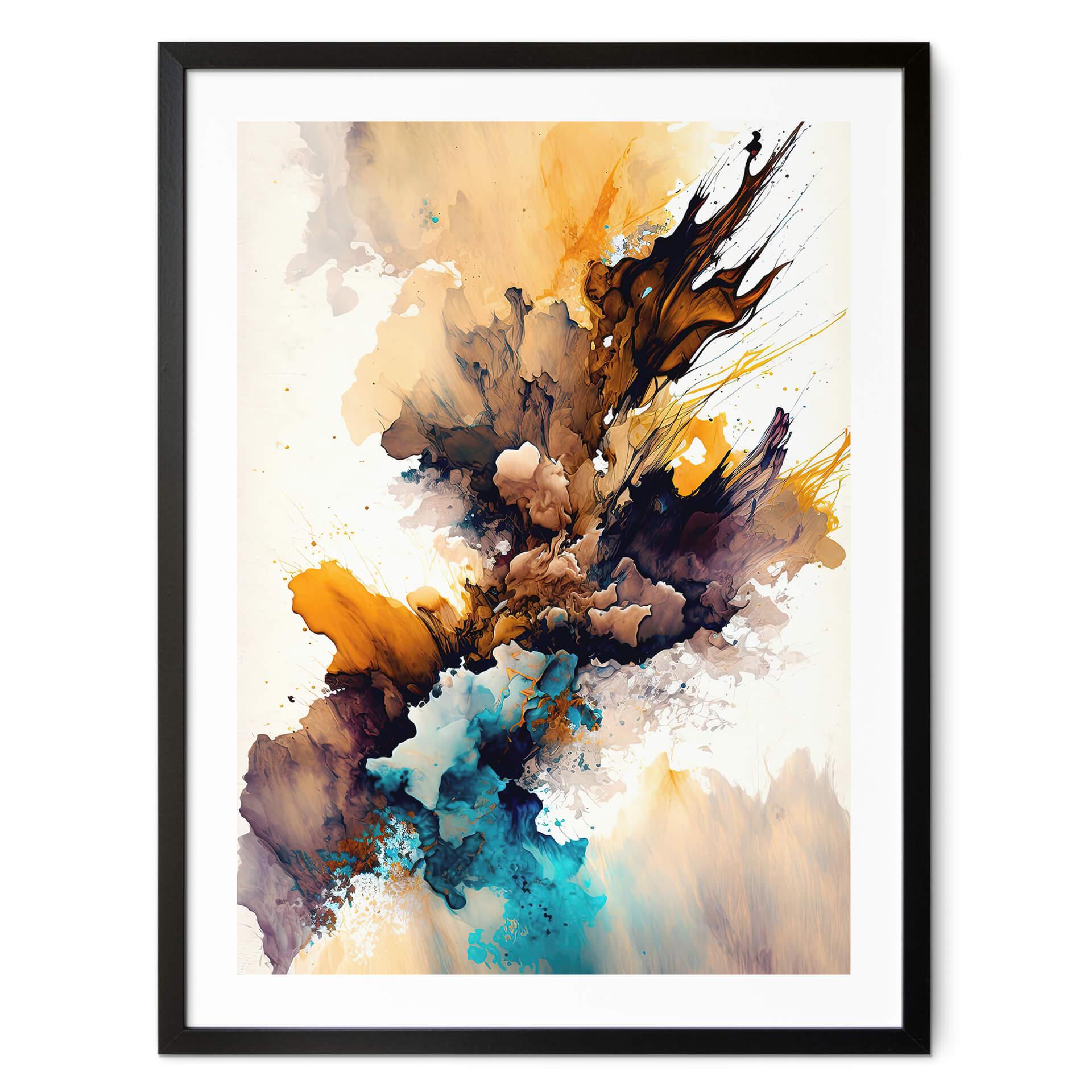 Póster Mauro - Motín de color en otoño