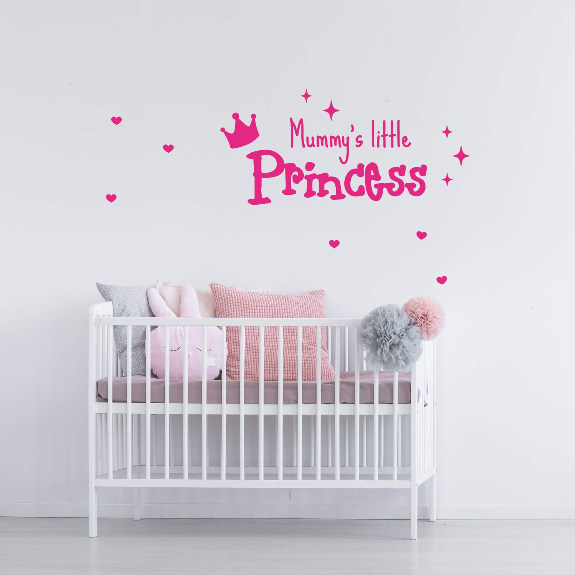 Wallsticker -  Mummy's little Princess