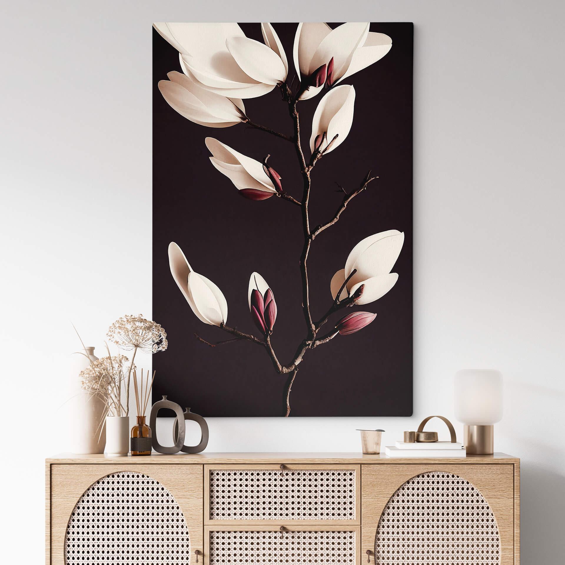 Lærredsprint - Treechild - Magnolia Blossoms
