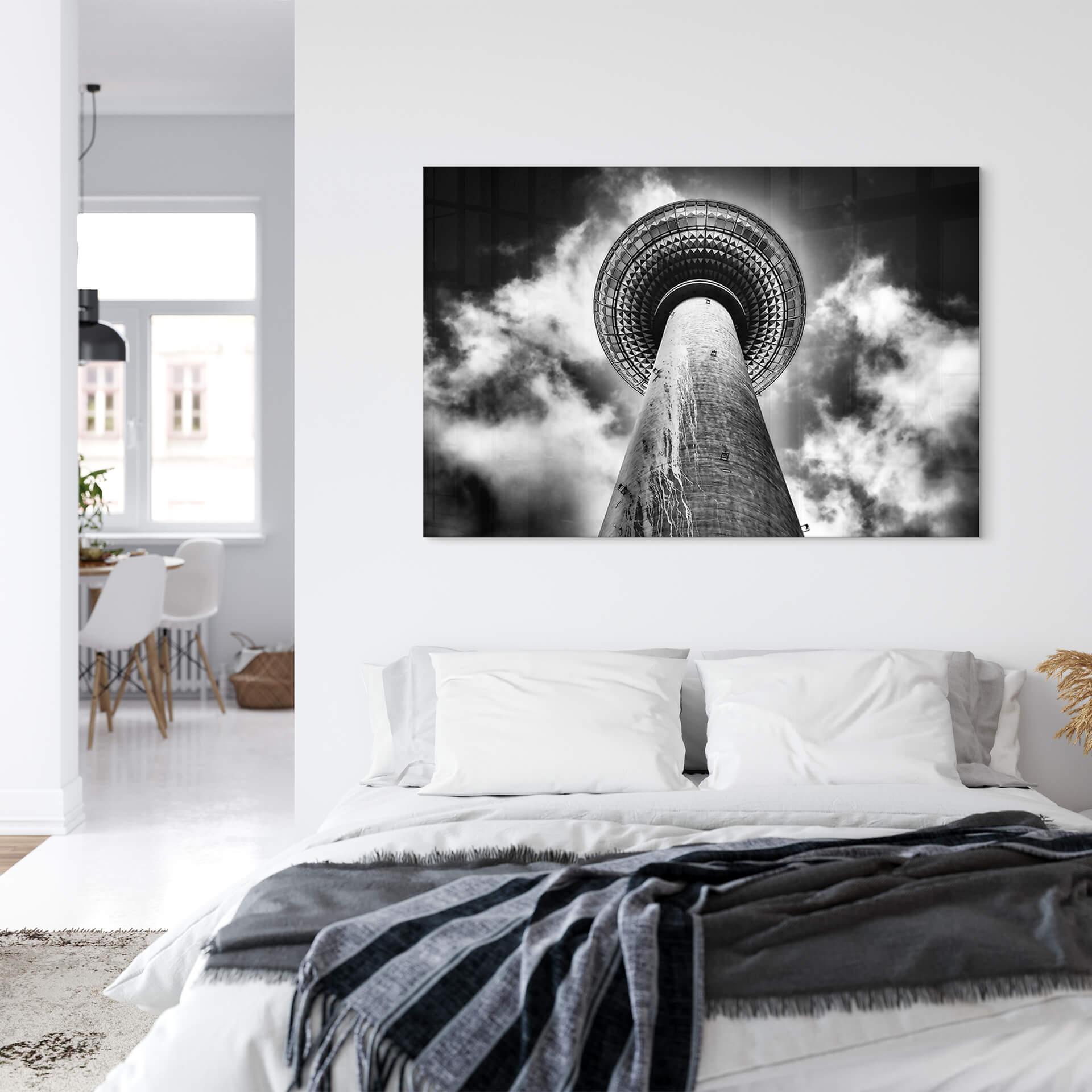 Akrylbillede Brun - Berlin TV Tower