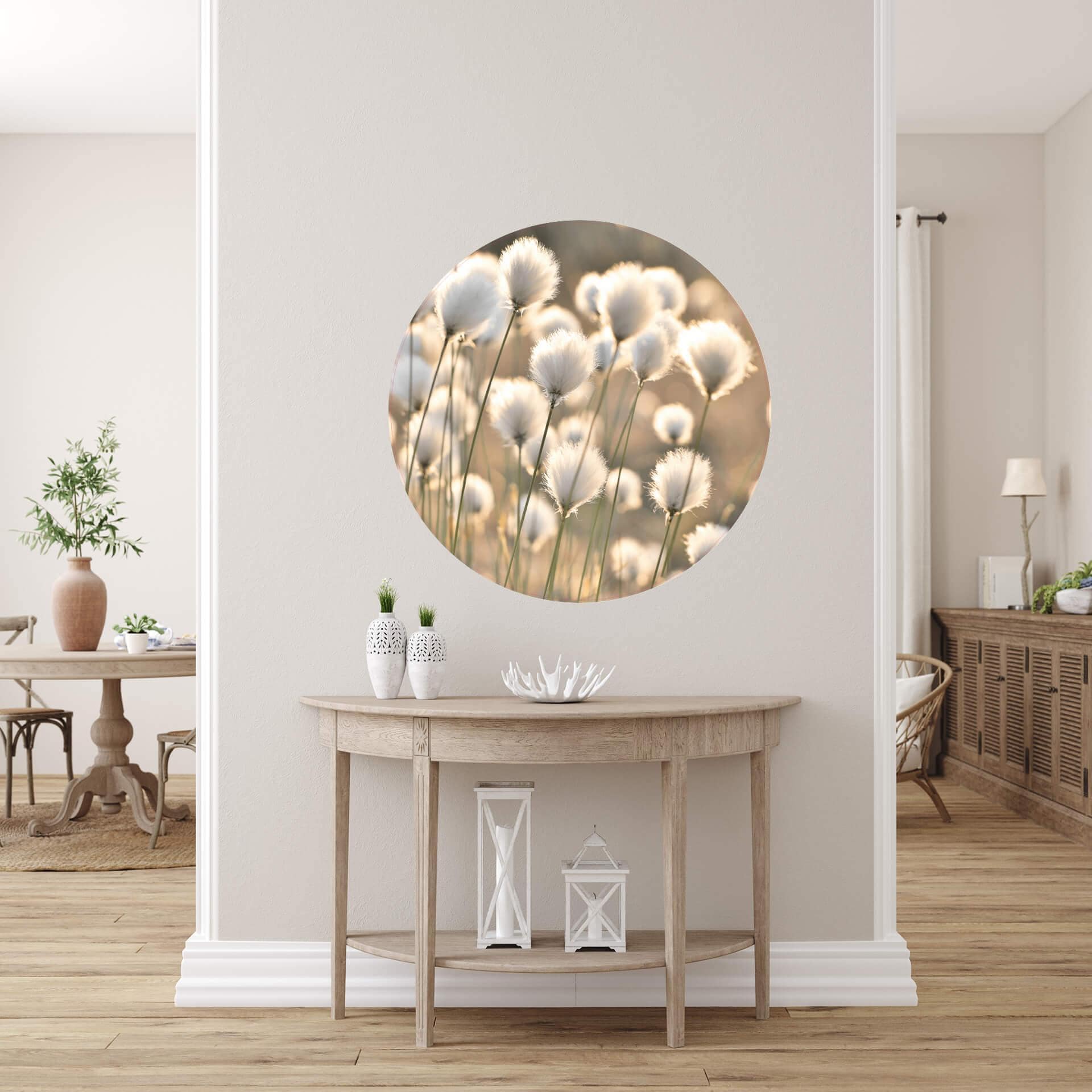 Delgado Wallsticker - Engens magi - Rund