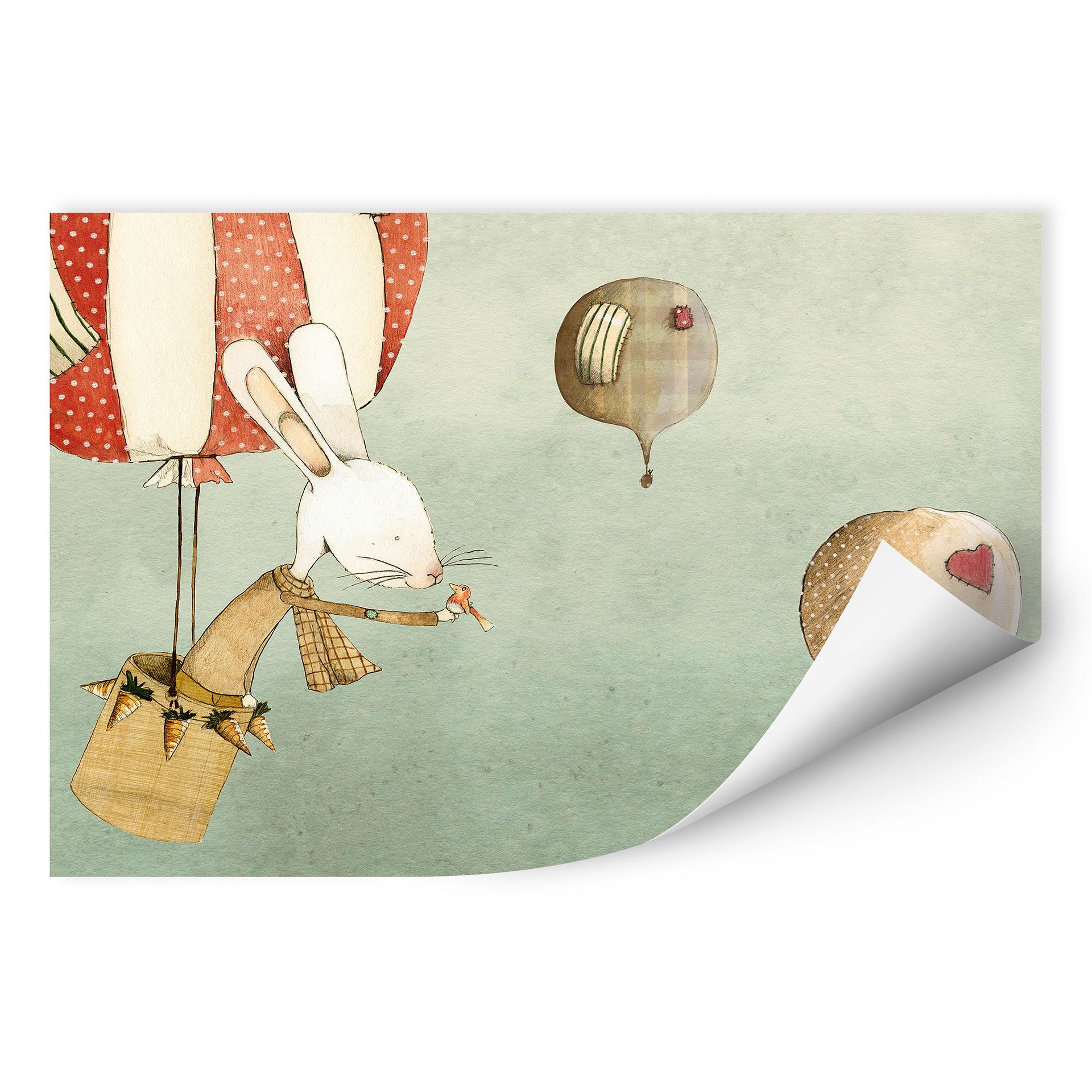 Wallprint Loske - Ballonfahrt