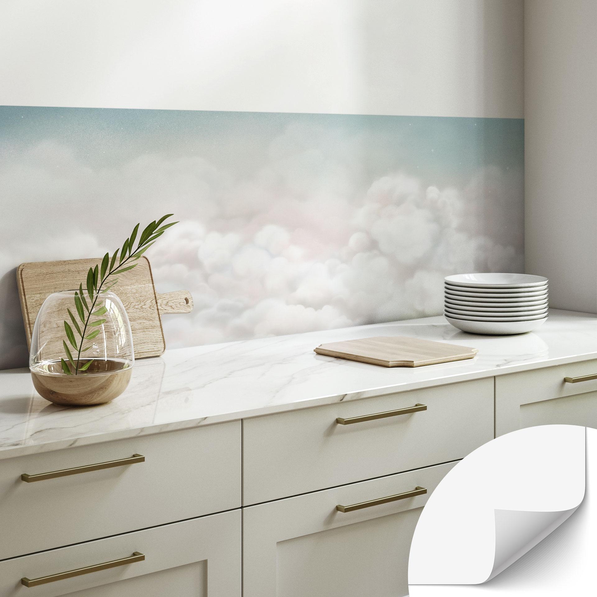 Rivestimento cucina autoadesivo Nuvole Tranquille - Oliver Robins