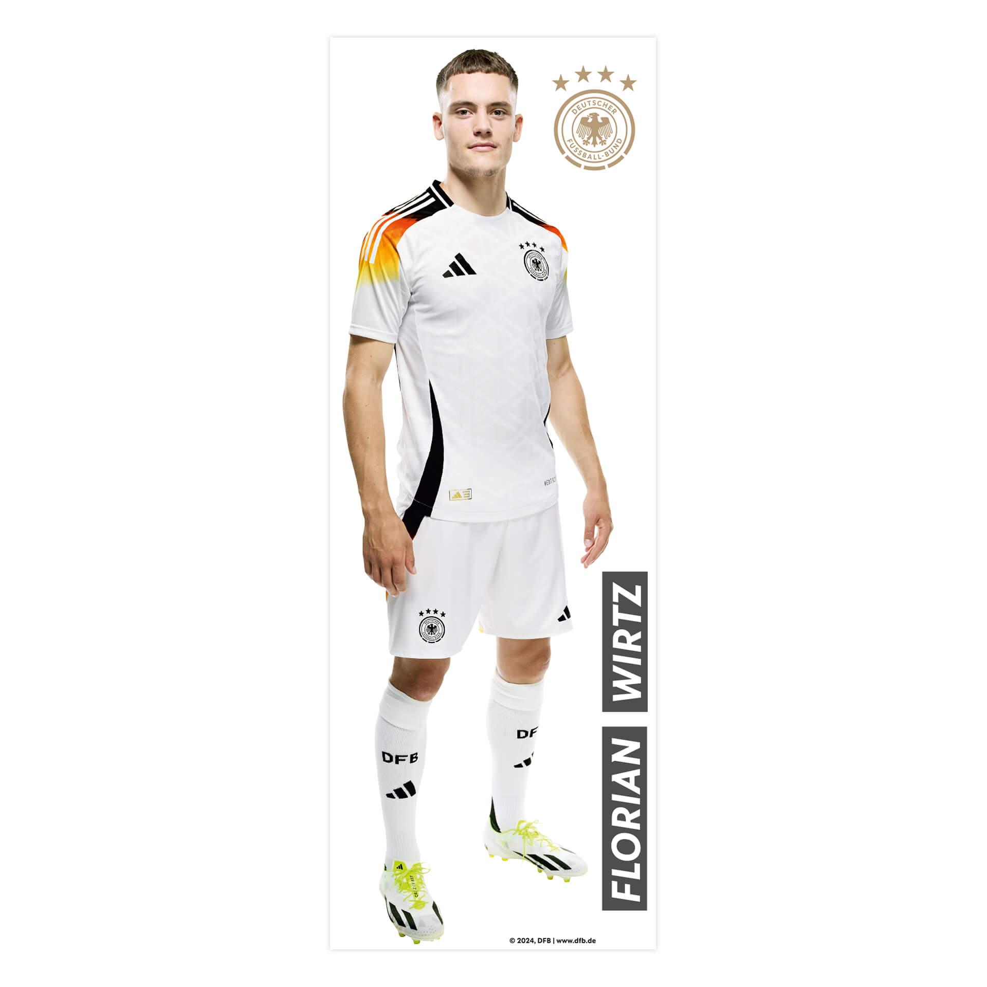 DFB Sticker EM für die Wand, Wandtattoo - Wirtz