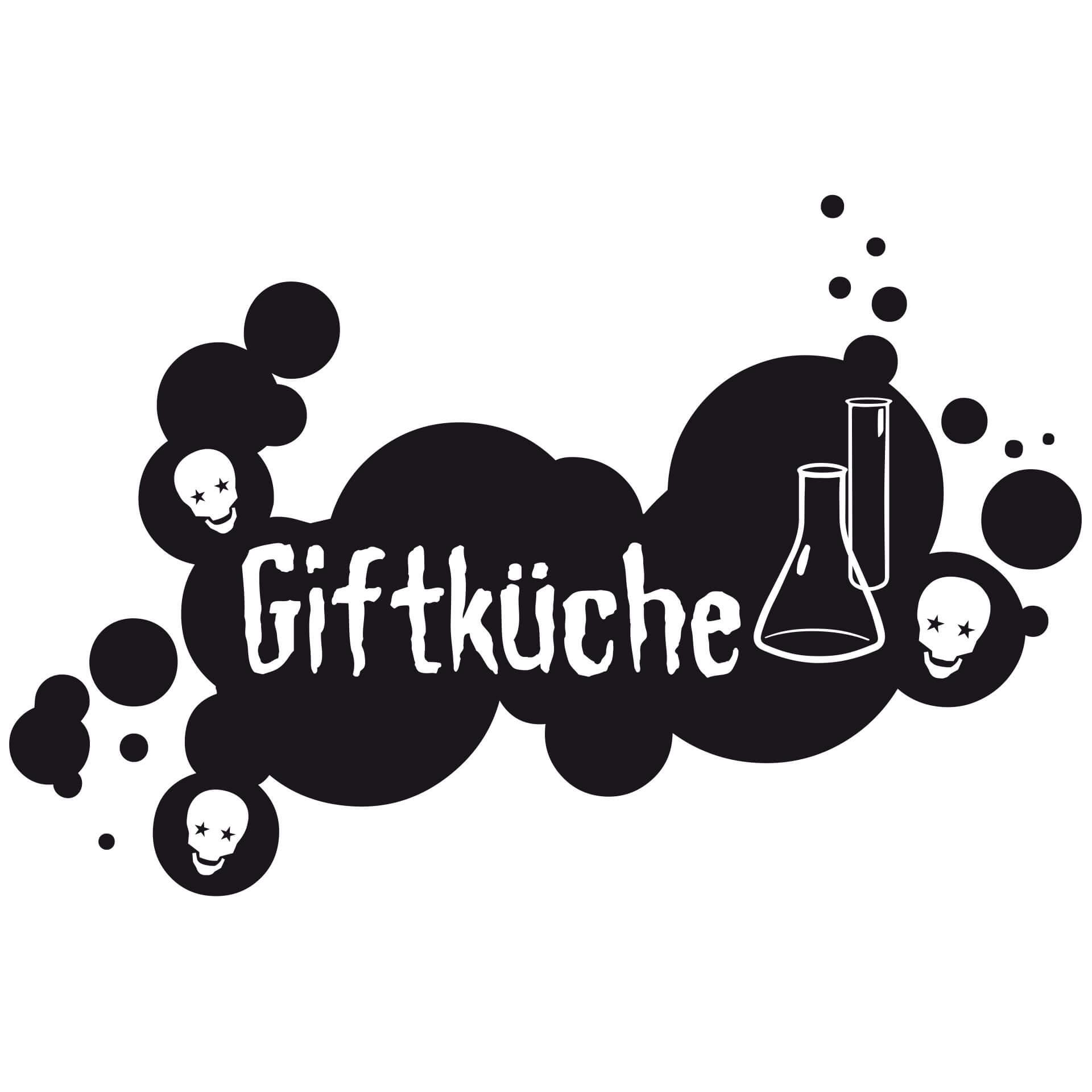 Wandtattoo Giftküche