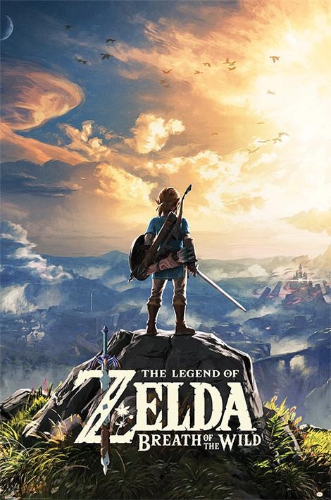 Gaming poster The Legend Of Zelda: Breath Of The Wild - Sunset 61x91,5 cm