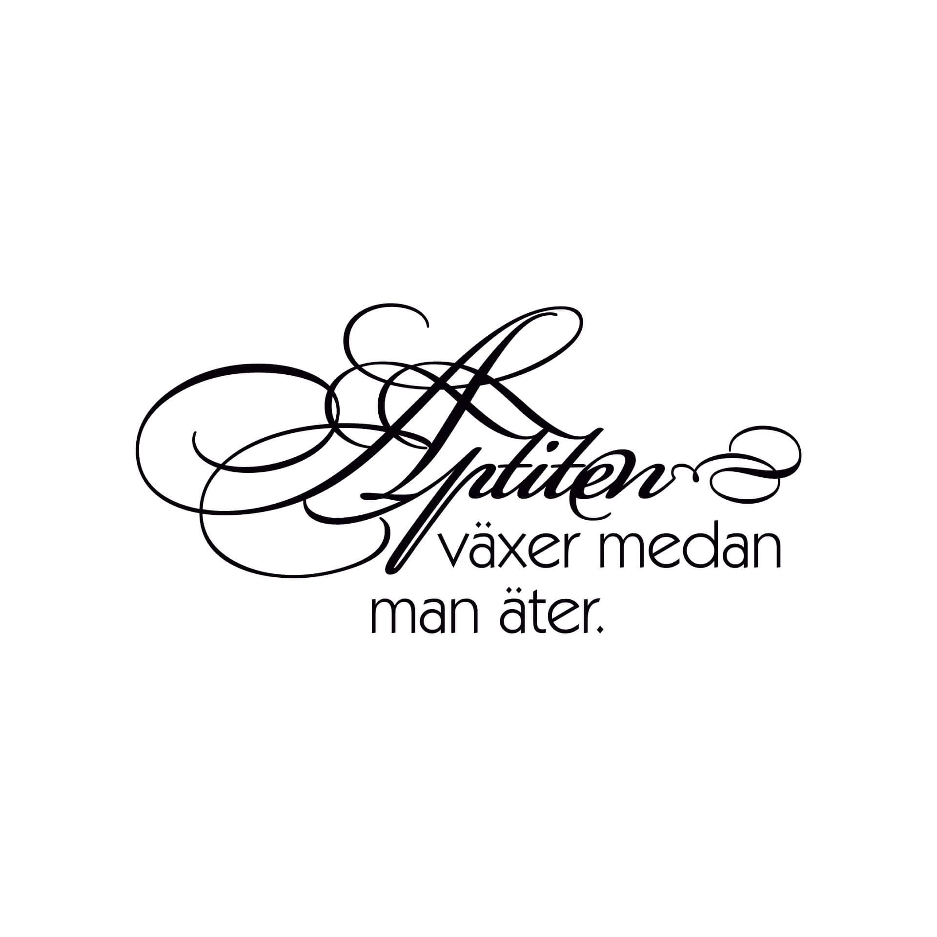 Muursticker Aptiten växer medan man äter
