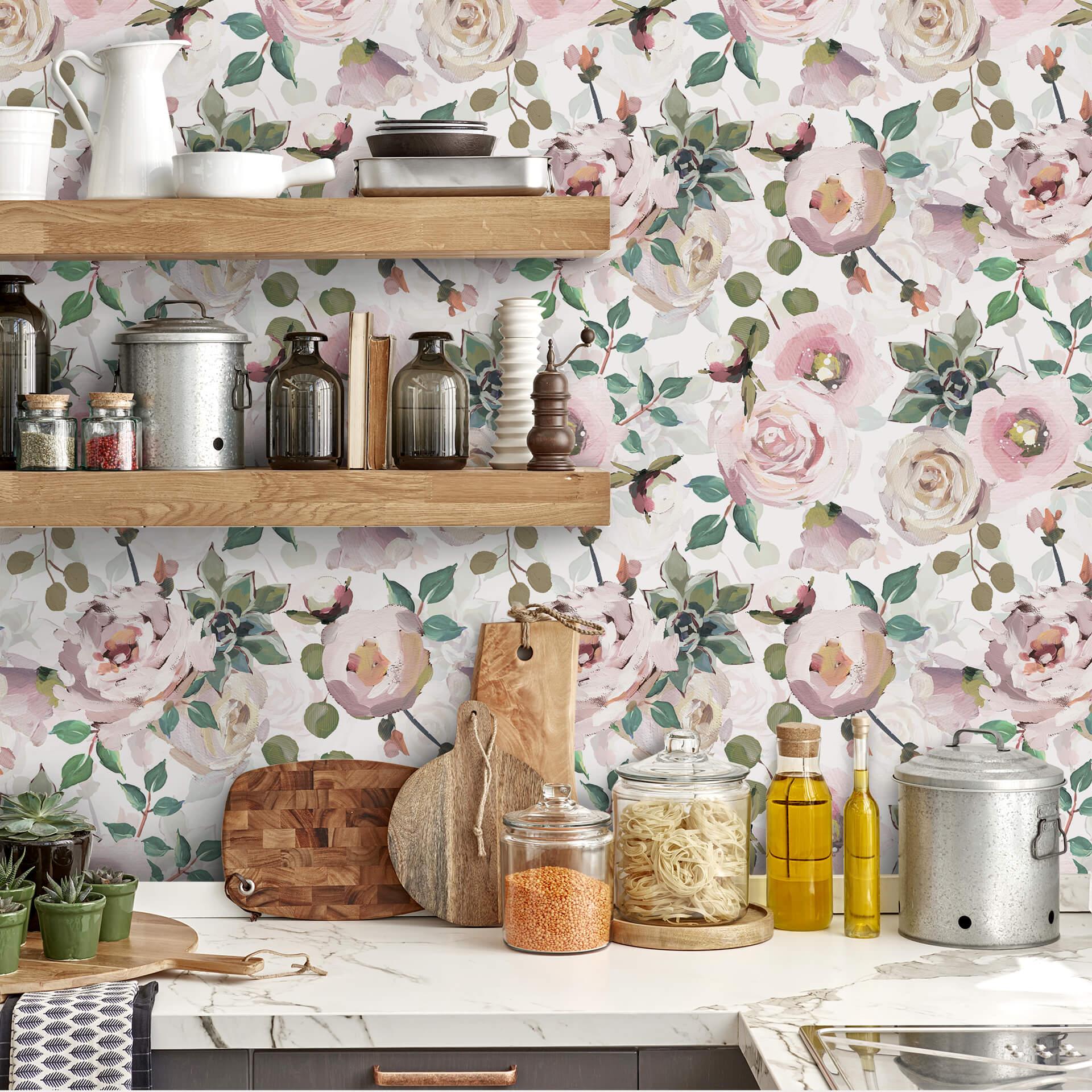 Carta da parati a motivi UN Designs - Fiori