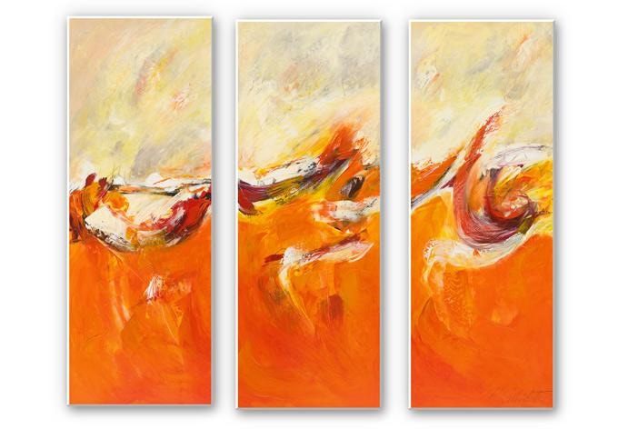 Tableau Forex - Schüßler - The Journey (tryptique)