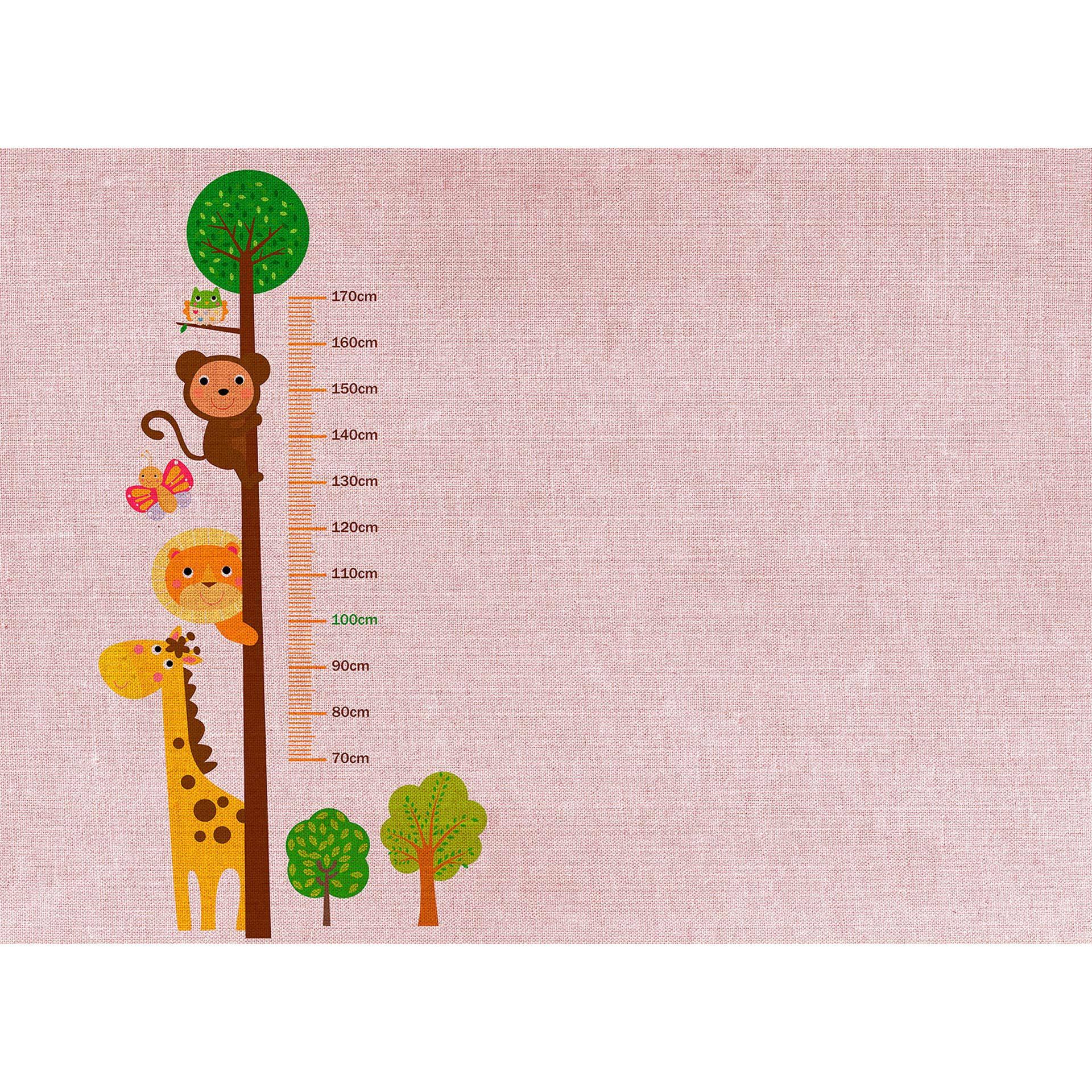 Livingwalls Fotobehang Designwalls met Groeimeter - Kinderkamer