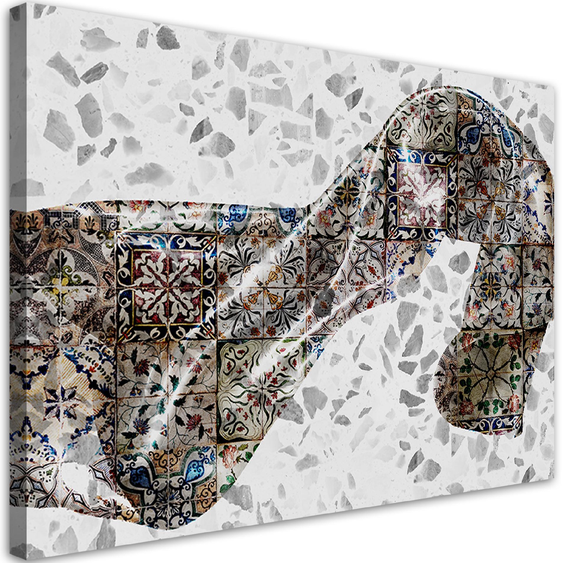 Canvasbillede, Abstrakt 3D