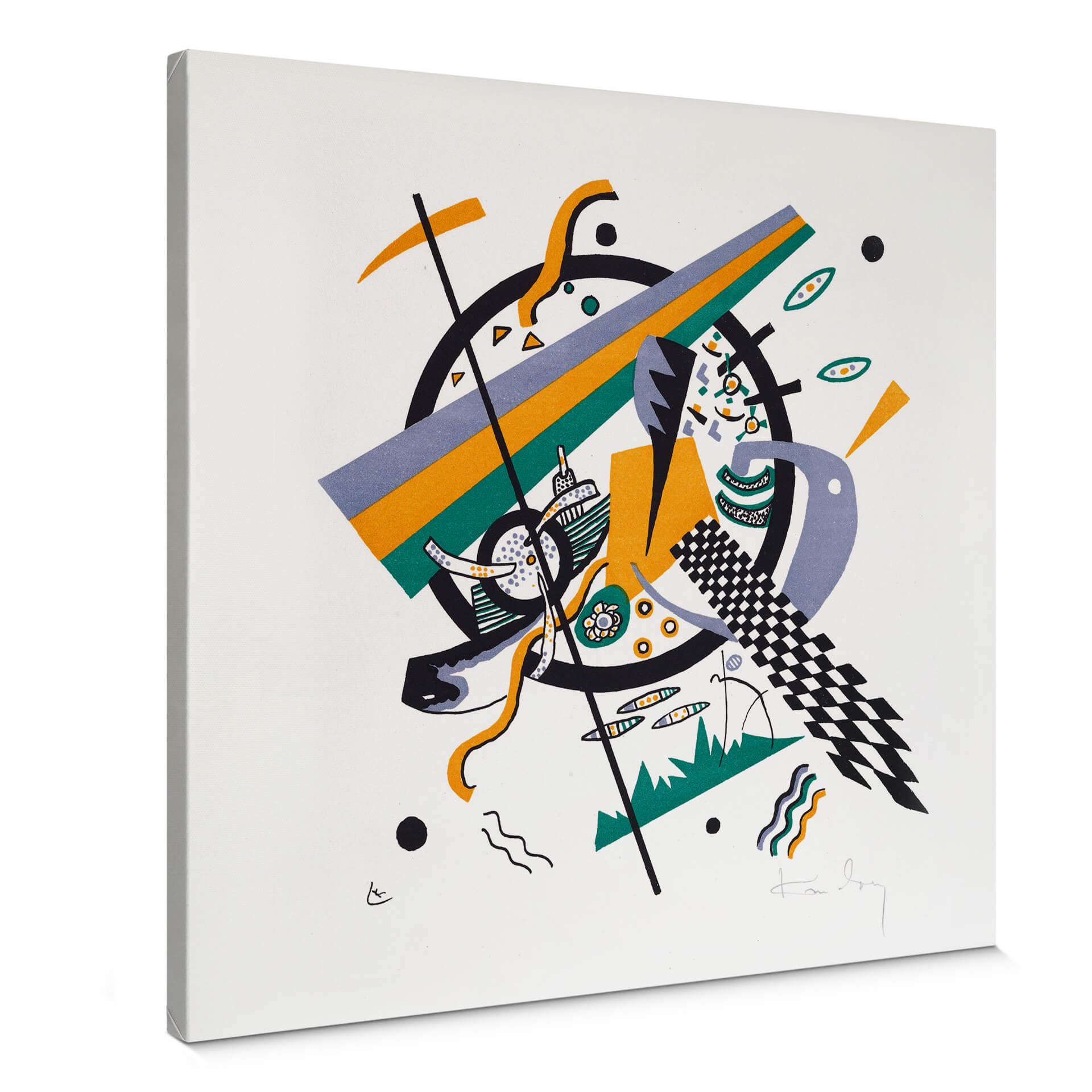 Canvastavla Kandinsky - Små världar 4