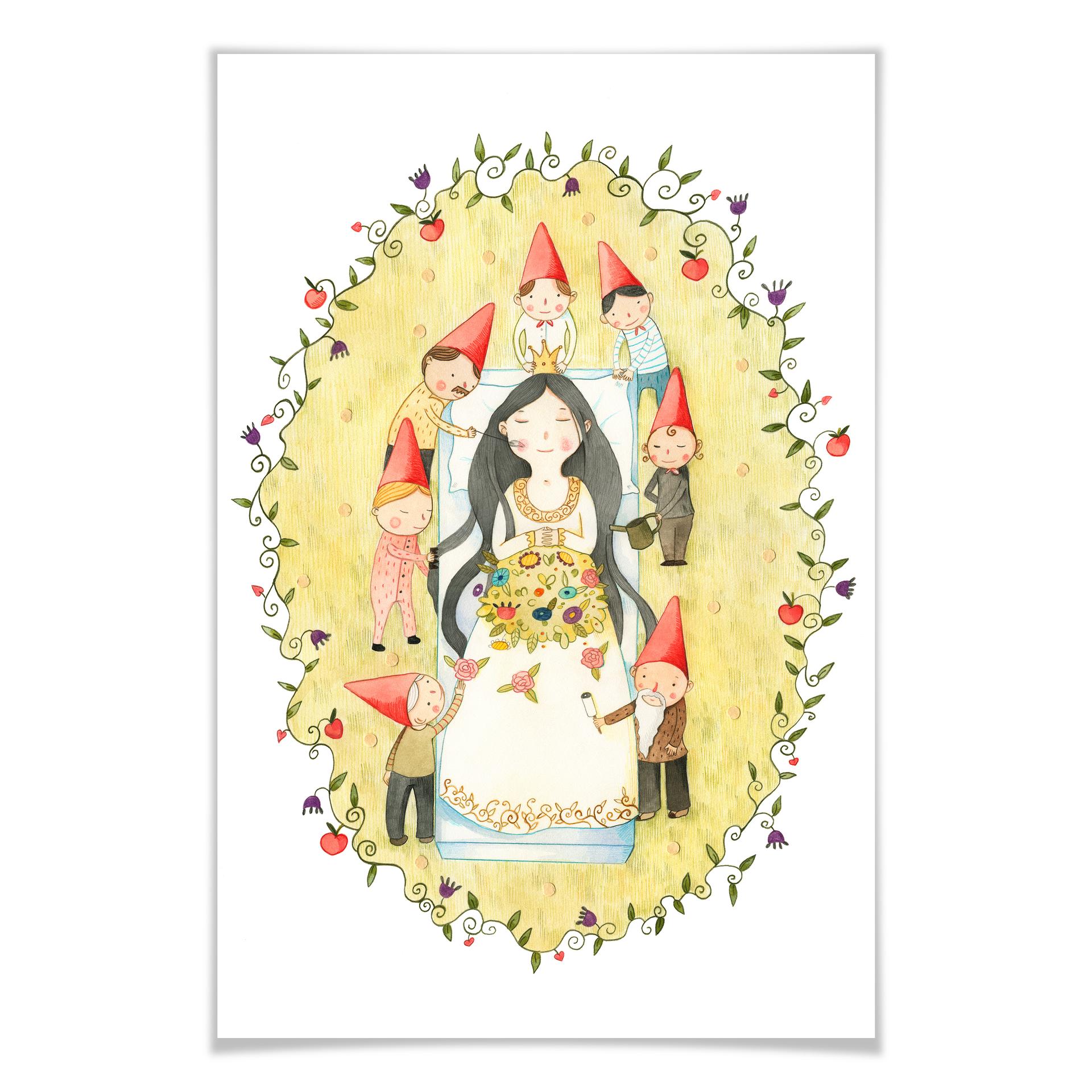 Poster - Loske - Blanche-neige