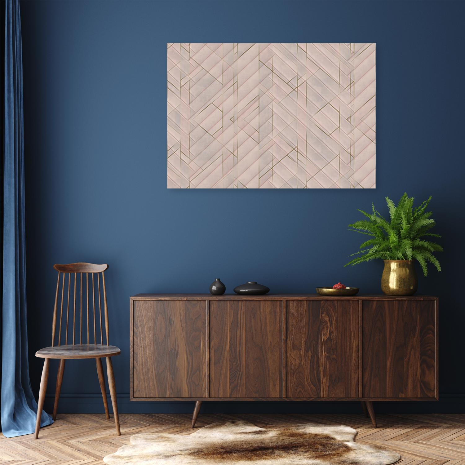 Canvasbillede, Geometrisk mønster
