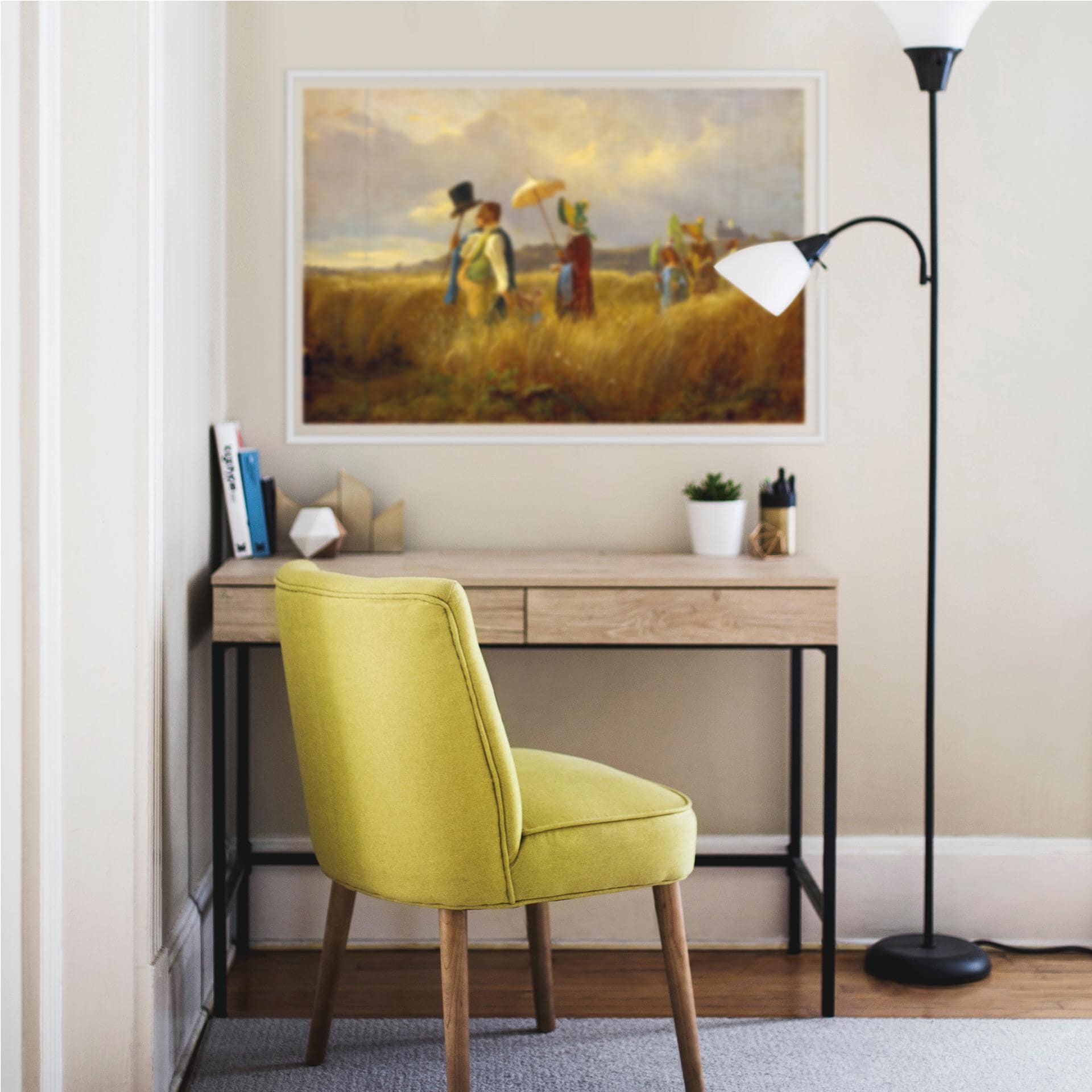 Wallprint W - Spitzweg - Der Sonntagsspaziergang