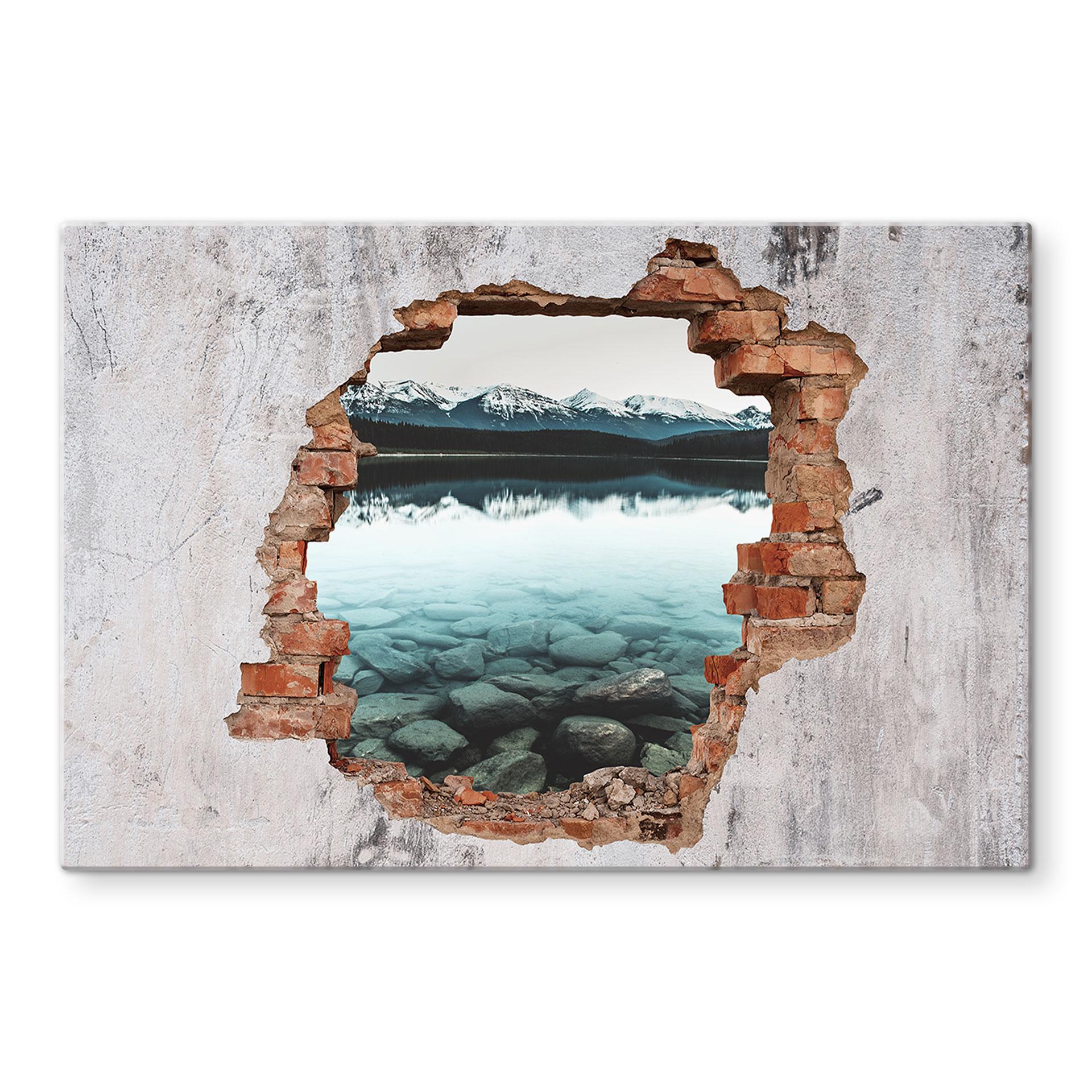 Stænkplade 3D optik - Idyl