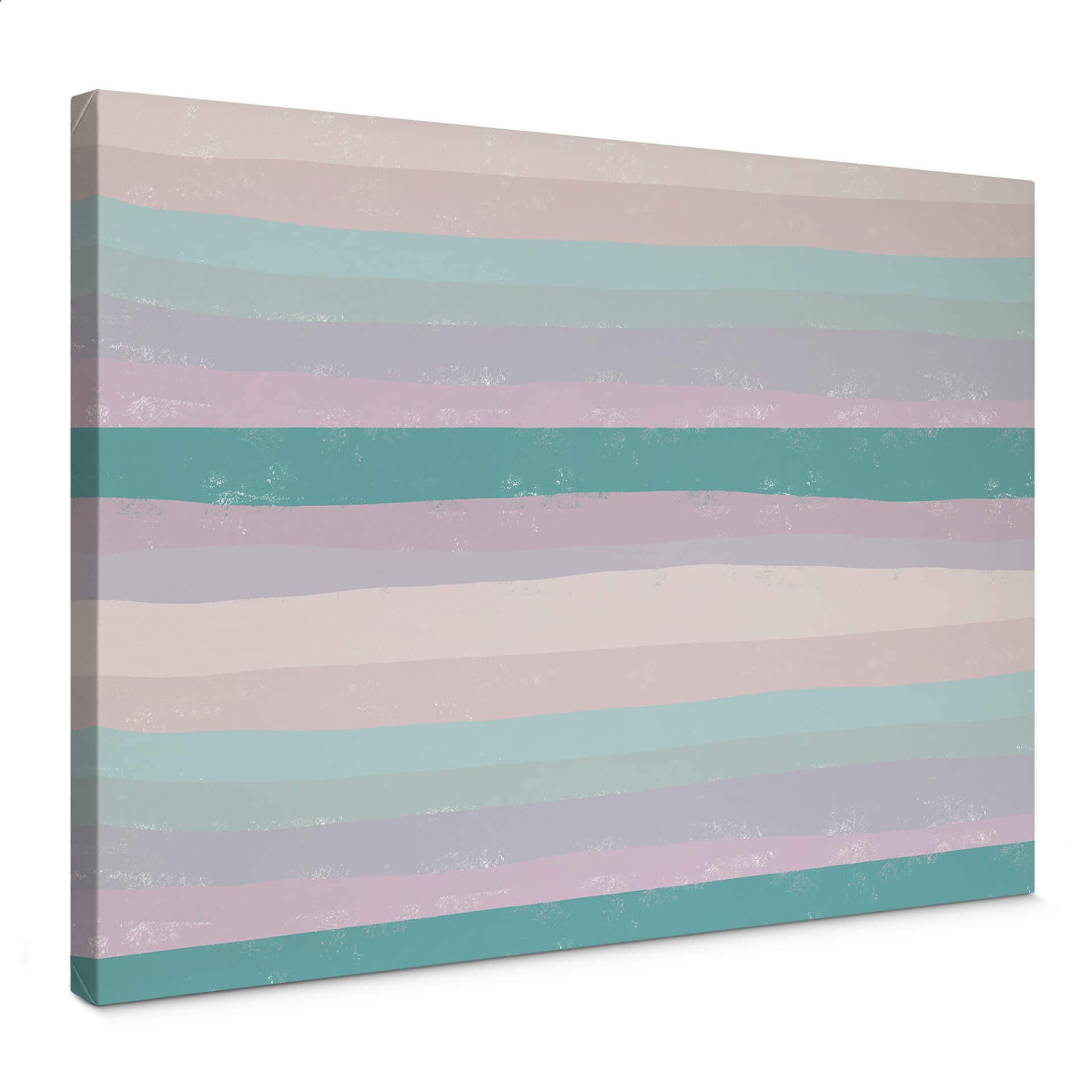 Lærredsprint - Uplusmestudio - Coloured Stripes