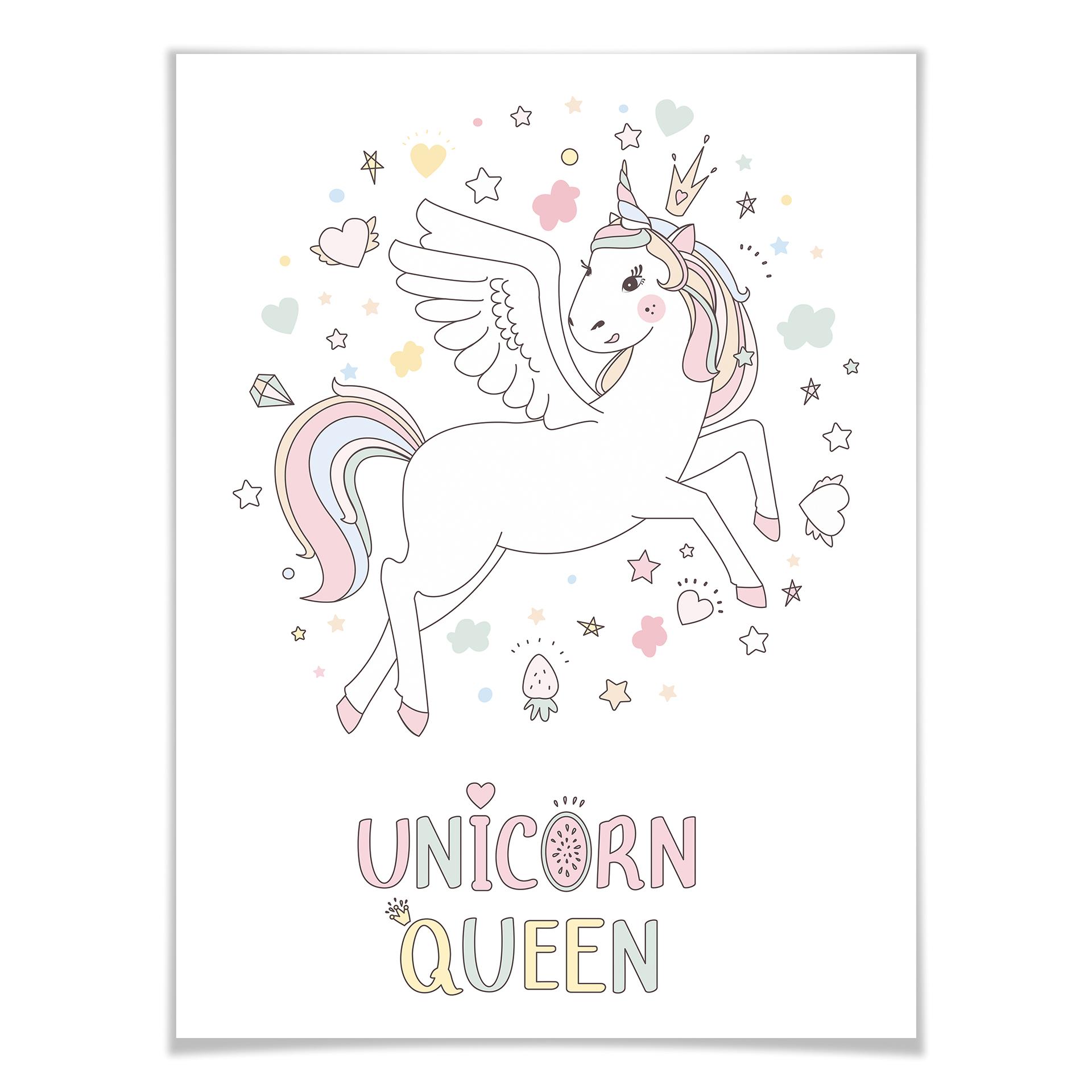 Poster Kvilis - Unicorn Queen