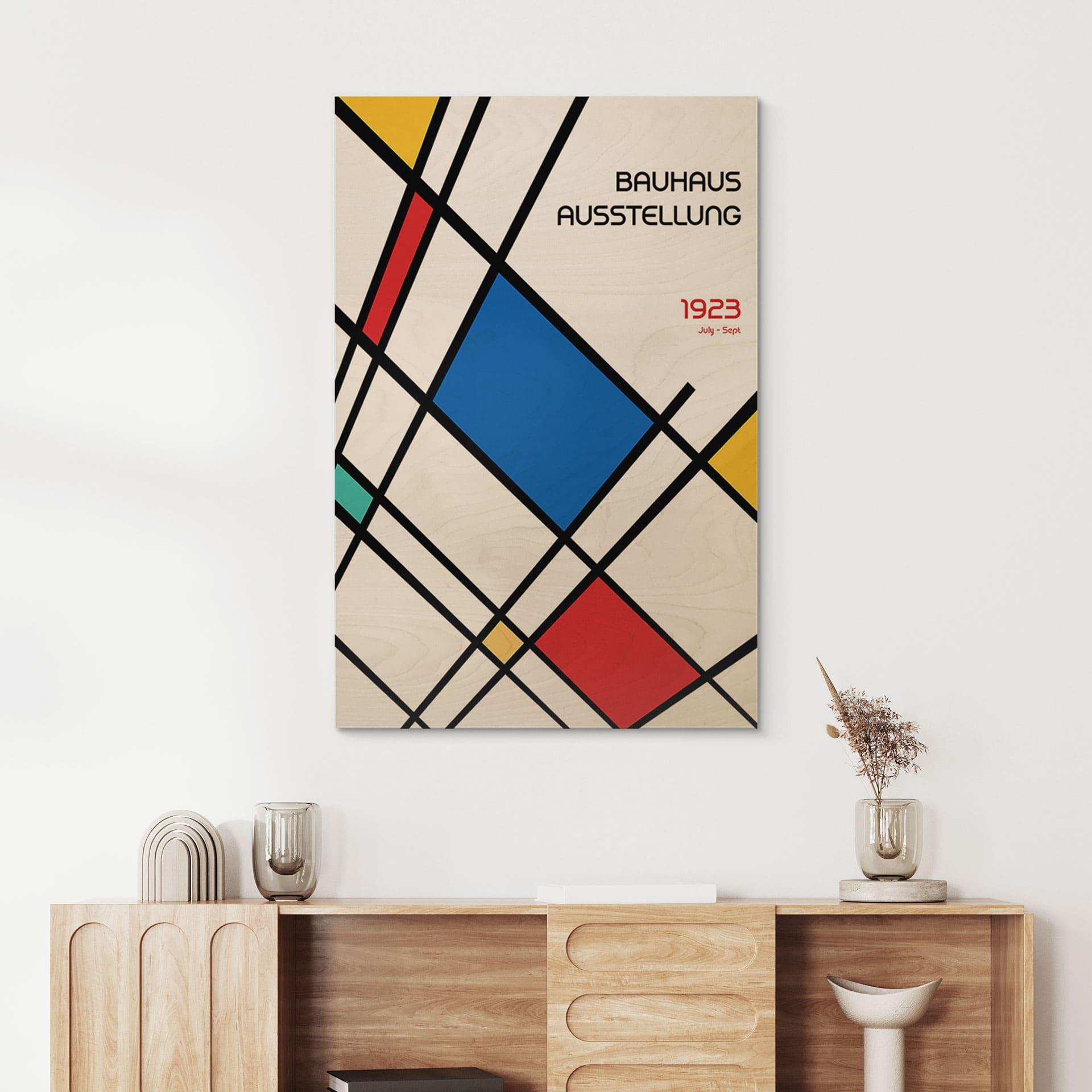 Billede af træ Retro Bauhaus-udstilling 1923 - Retrodrome
