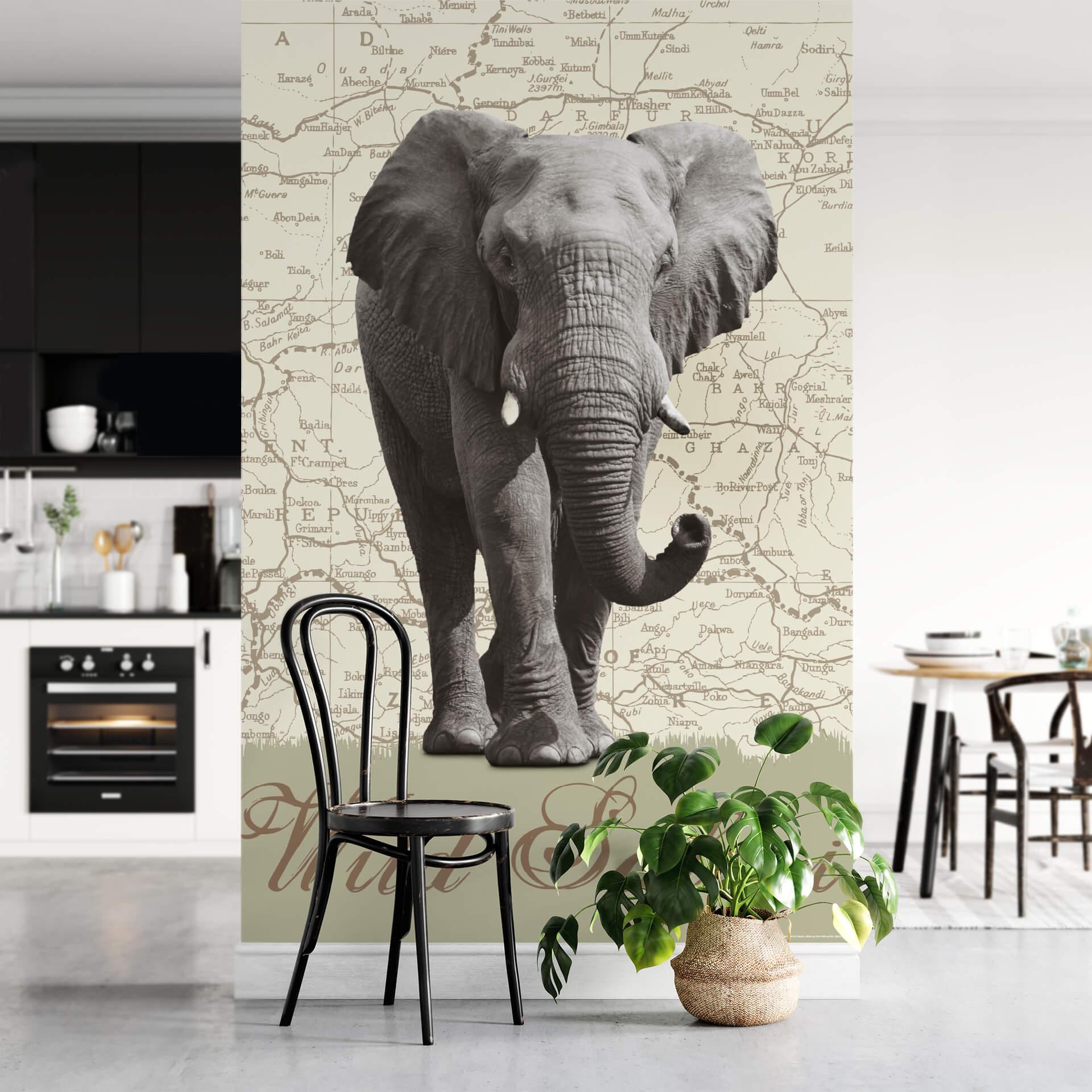 Vild safari ophængelig plakat