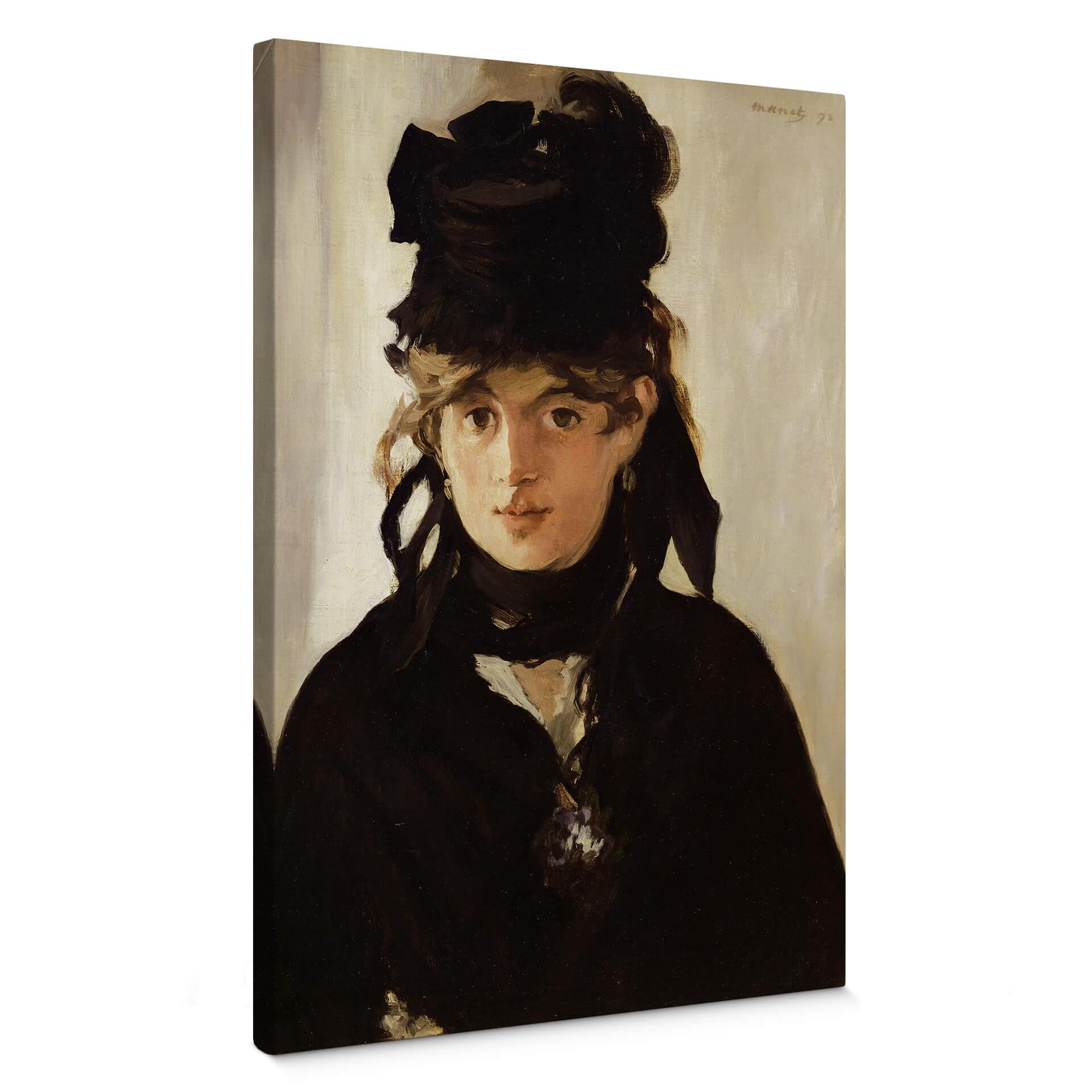 Canvastavla Manet - Berthe Morisot