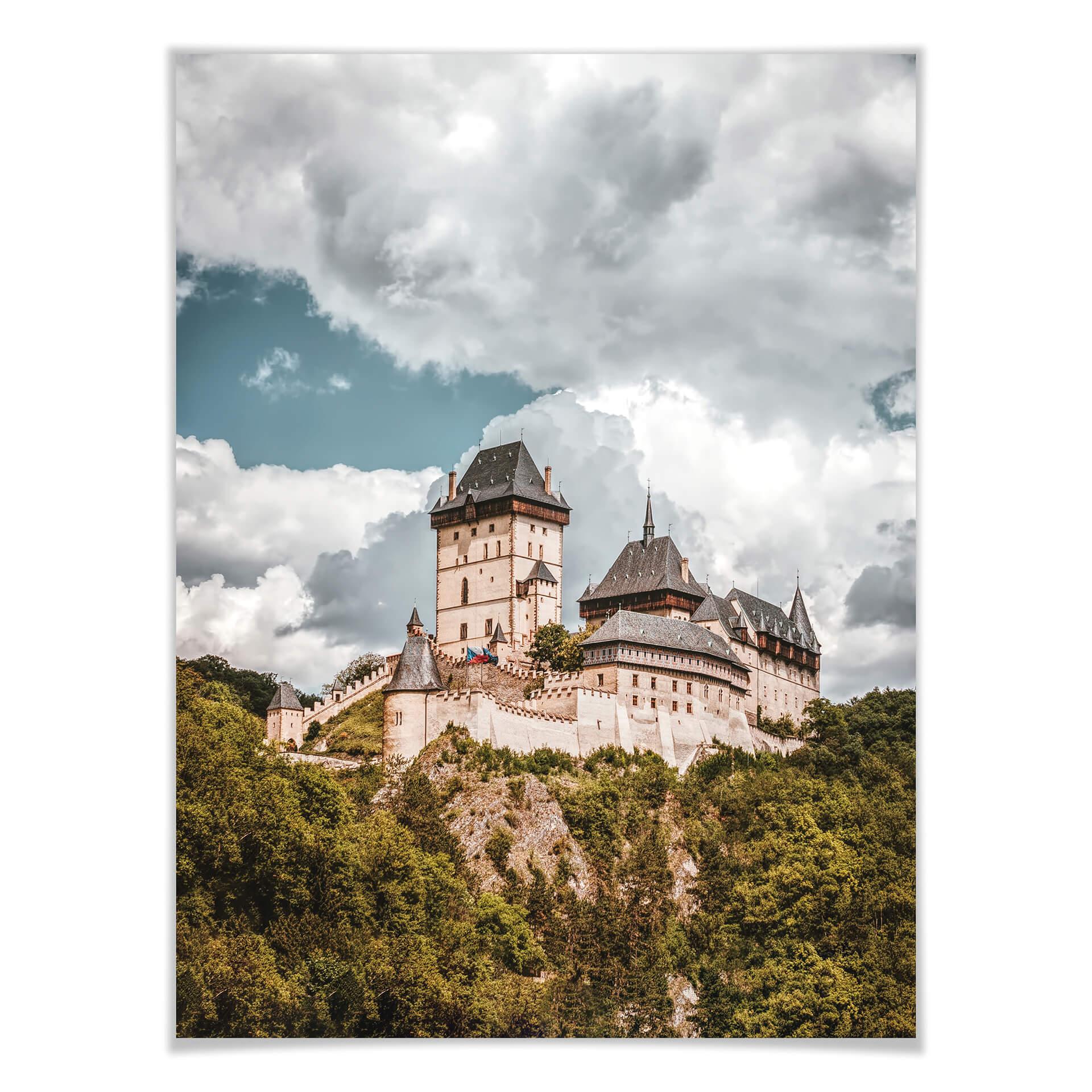 Plakat Zamek Karlstein