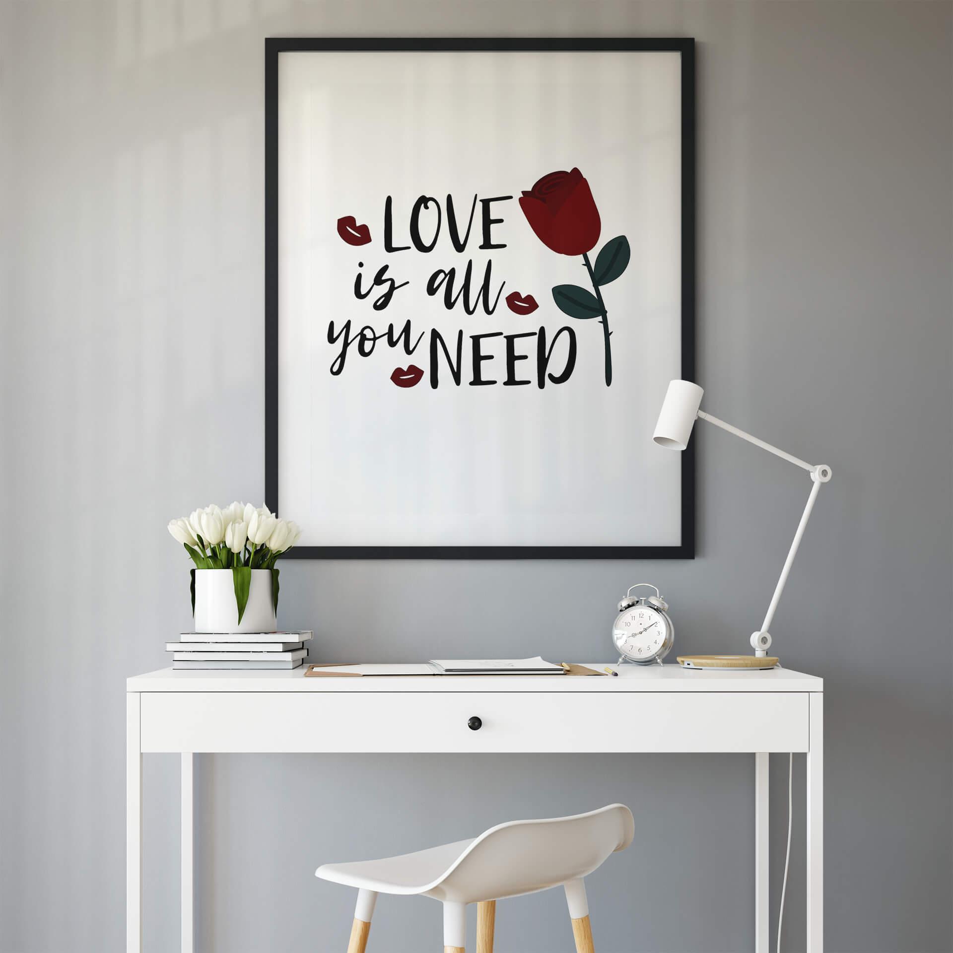 Poster Love is all you need
