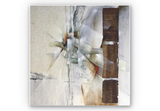 Wanddecoratie Schmucker - Witte Compositie
