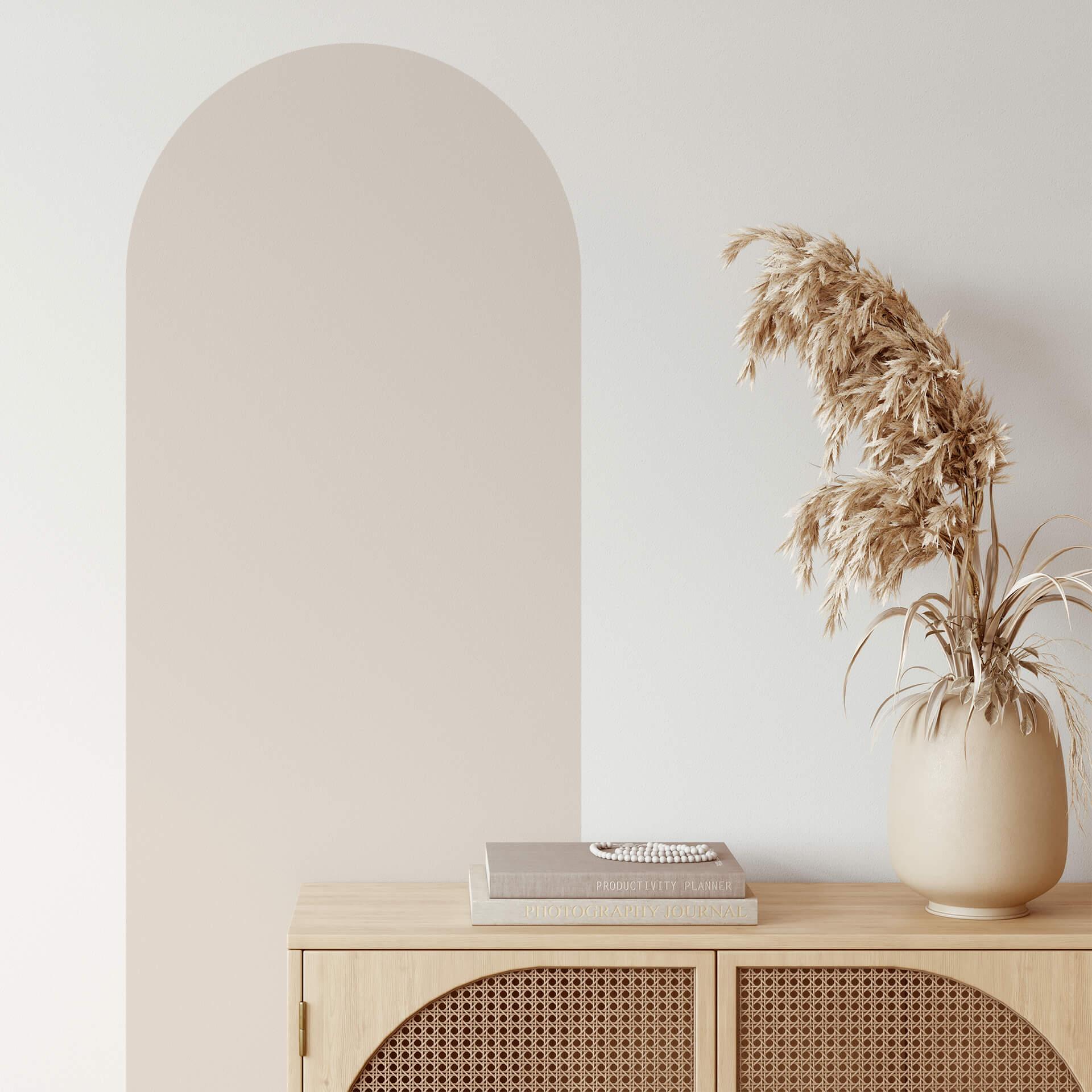 Wall Sticker Arch - Beige
