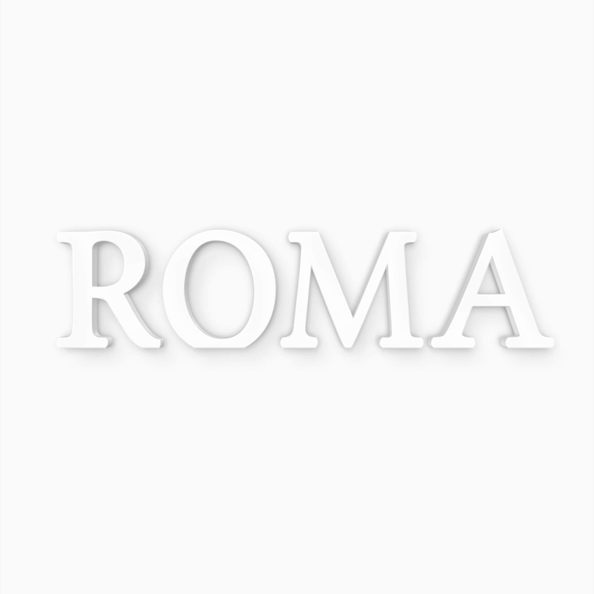 Lettere decorative - Roma