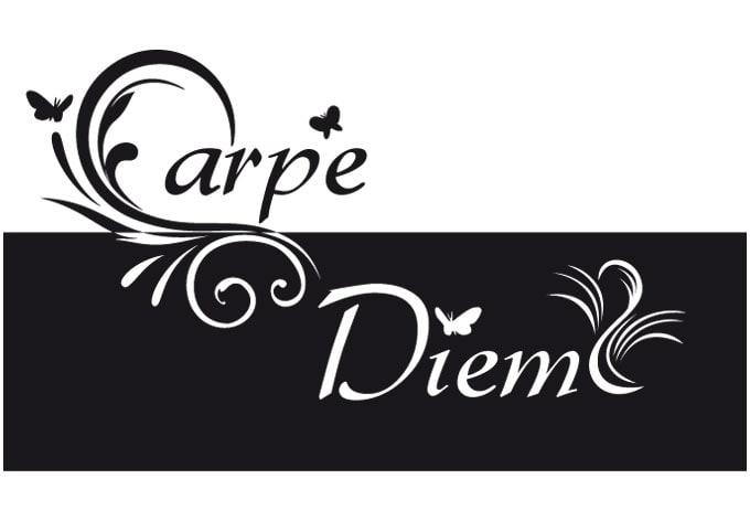 Decoración de ventanas Carpe Diem