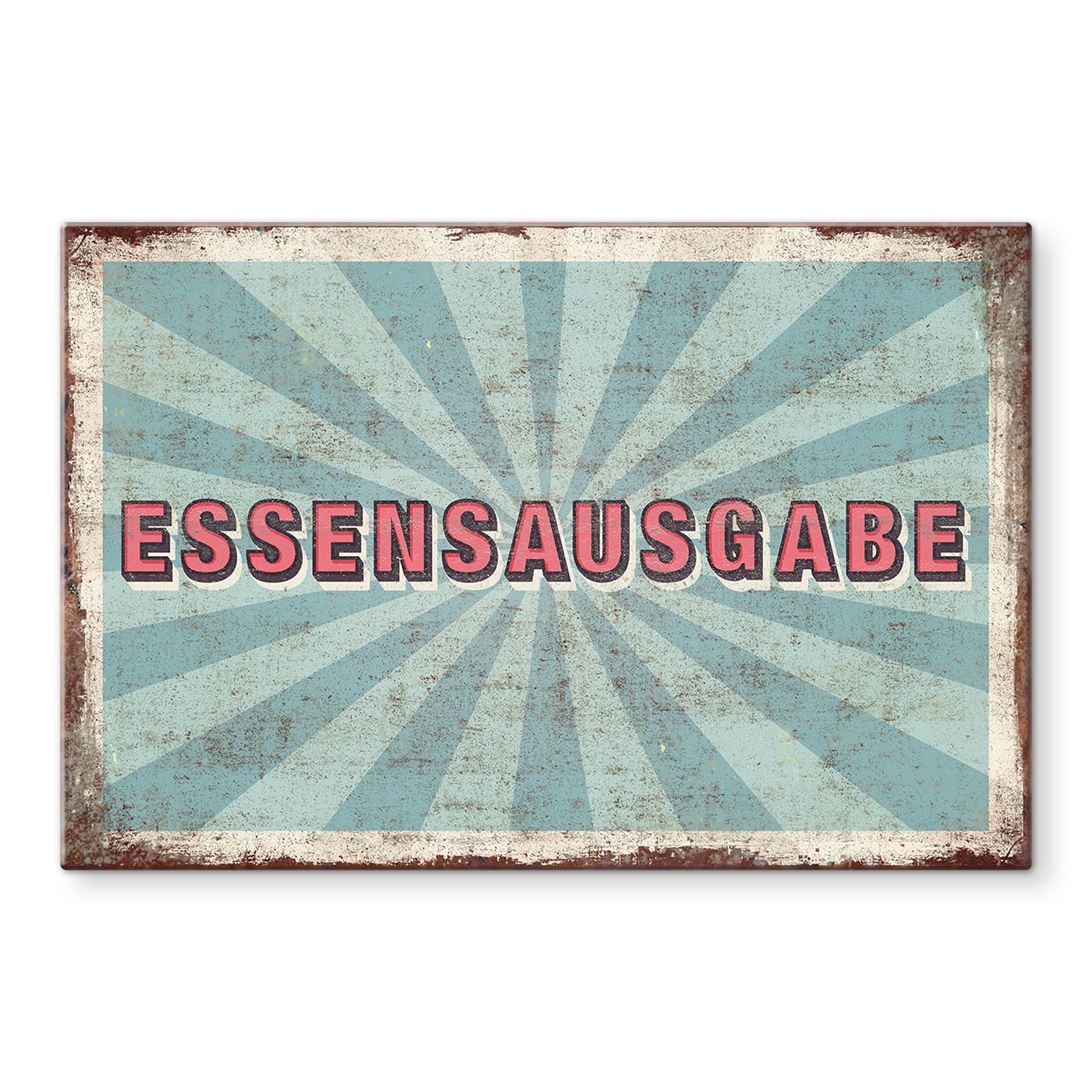 Stænkplade - Essensausgabe