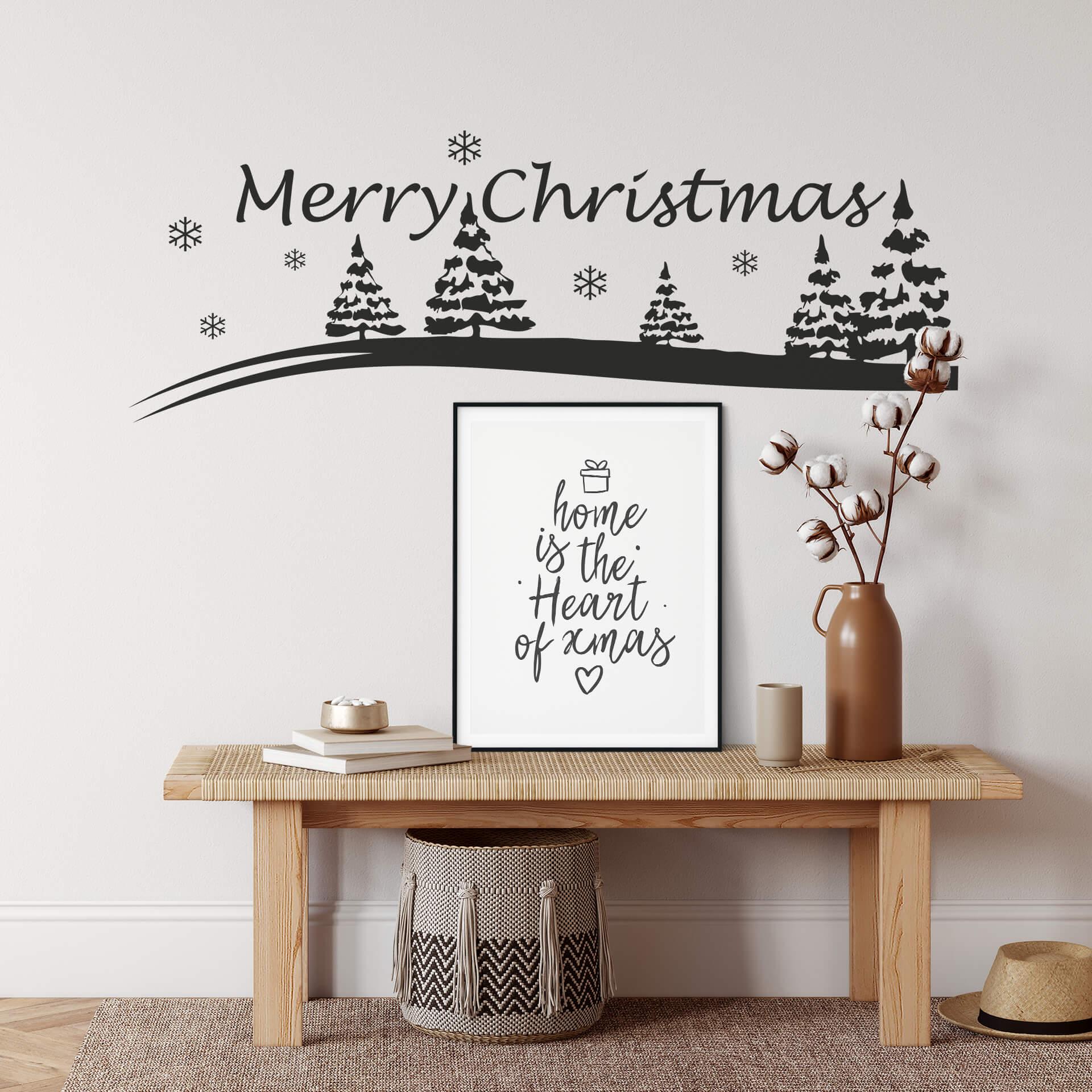 Merry Christmas & Vinter Landskab