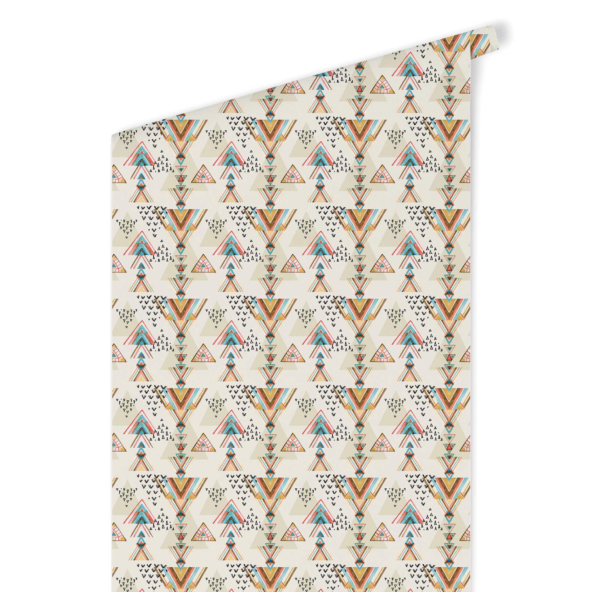 Patroonbehang Bohemian Triangles