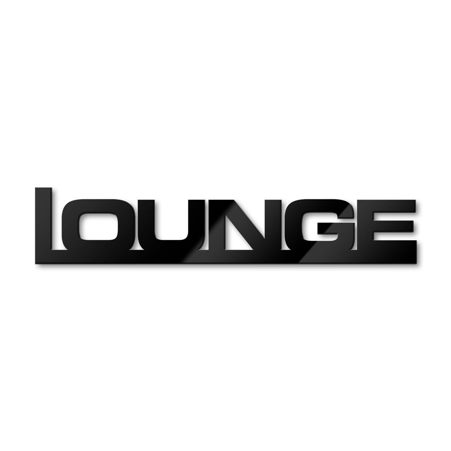 Scritta in acrilico - Lounge