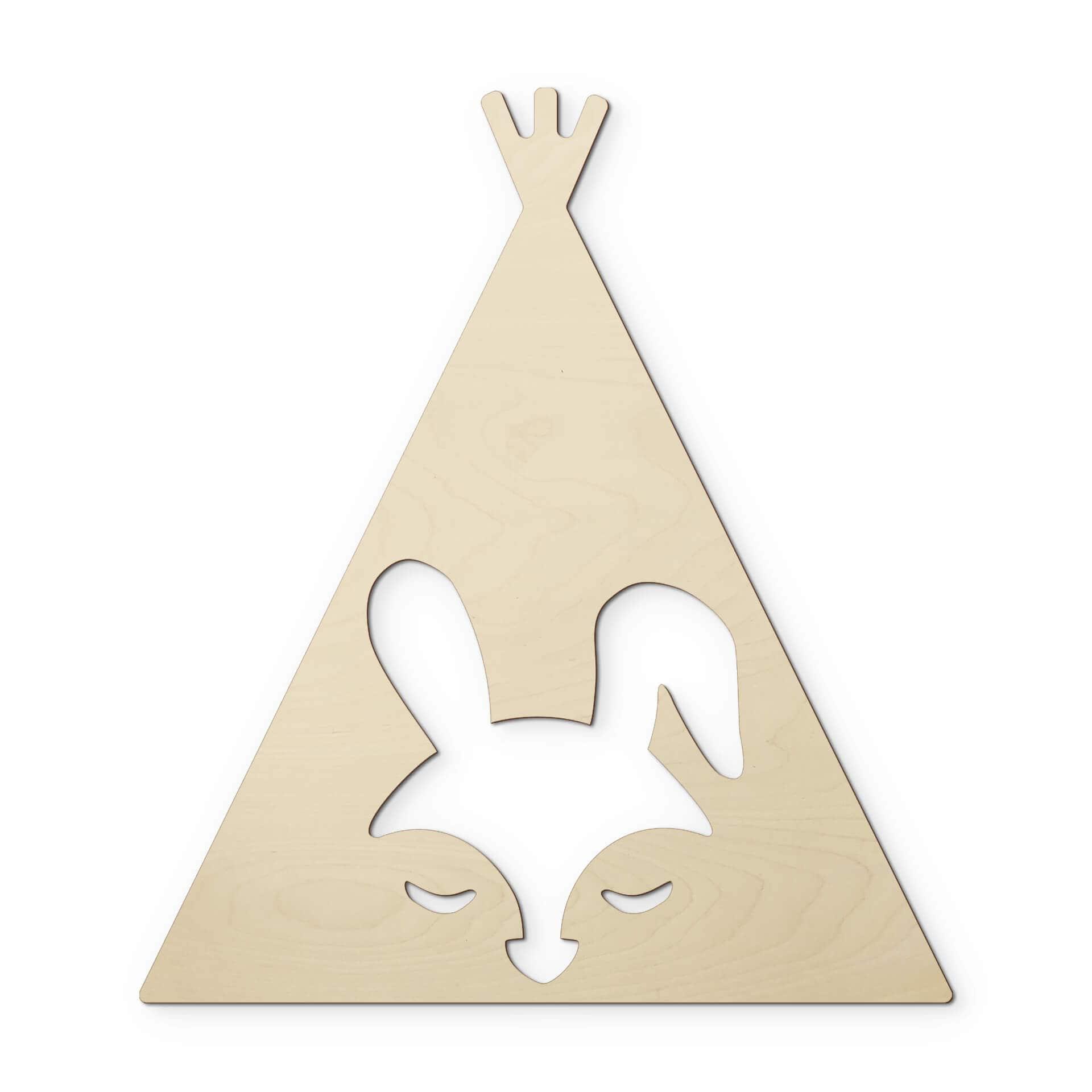 Decoro in legno - Tipi - Coniglio