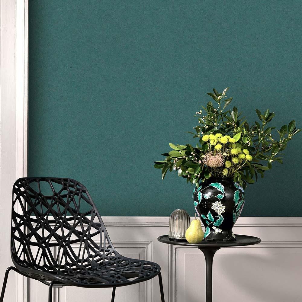 tapet glitter, fleece tapet Fashion for Walls 4 af Guido Maria Kretschmer grøn
