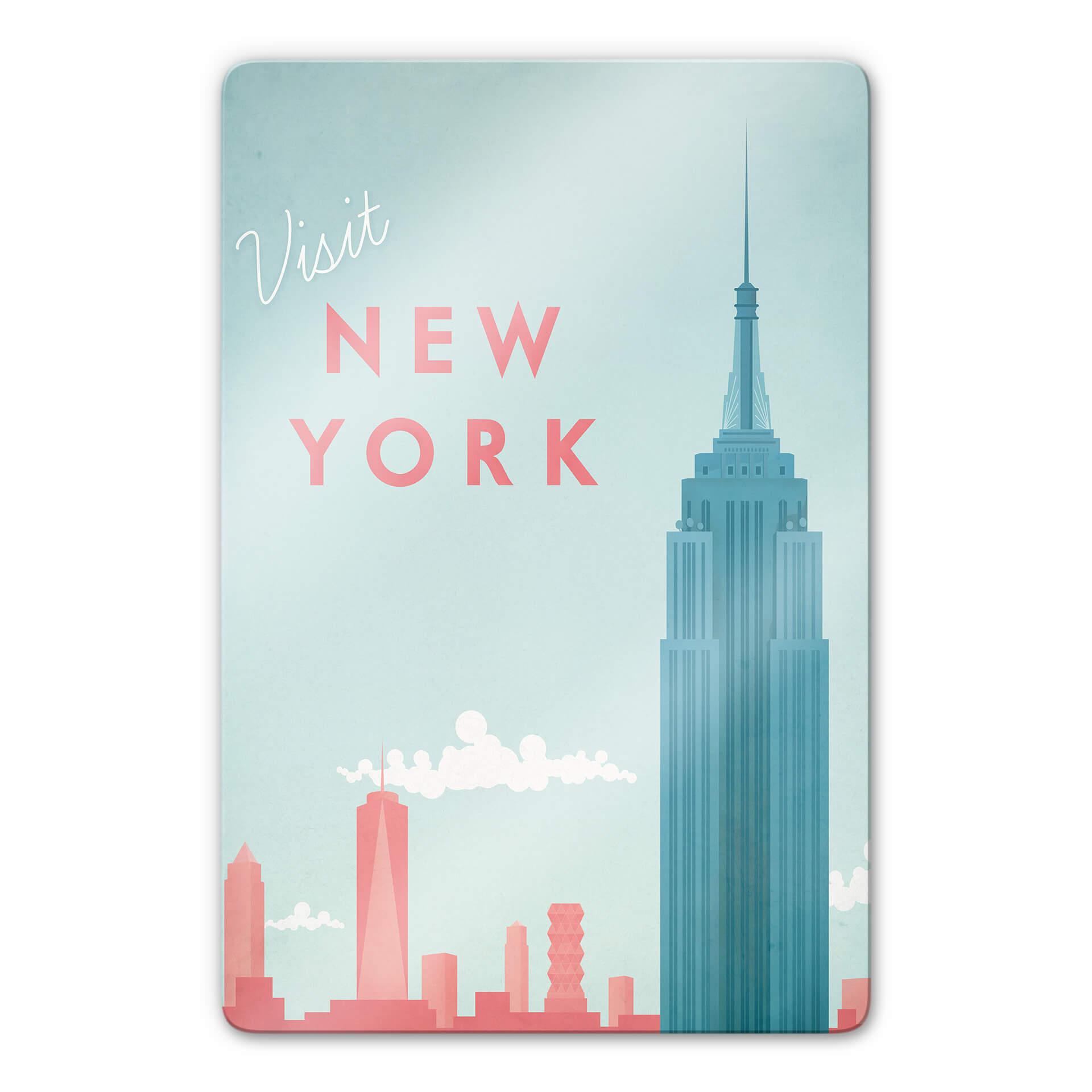 Glasbillede - Rivers - New York