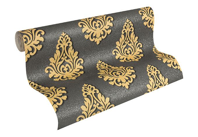 Architects Paper Tapete Nobile grau, metallic