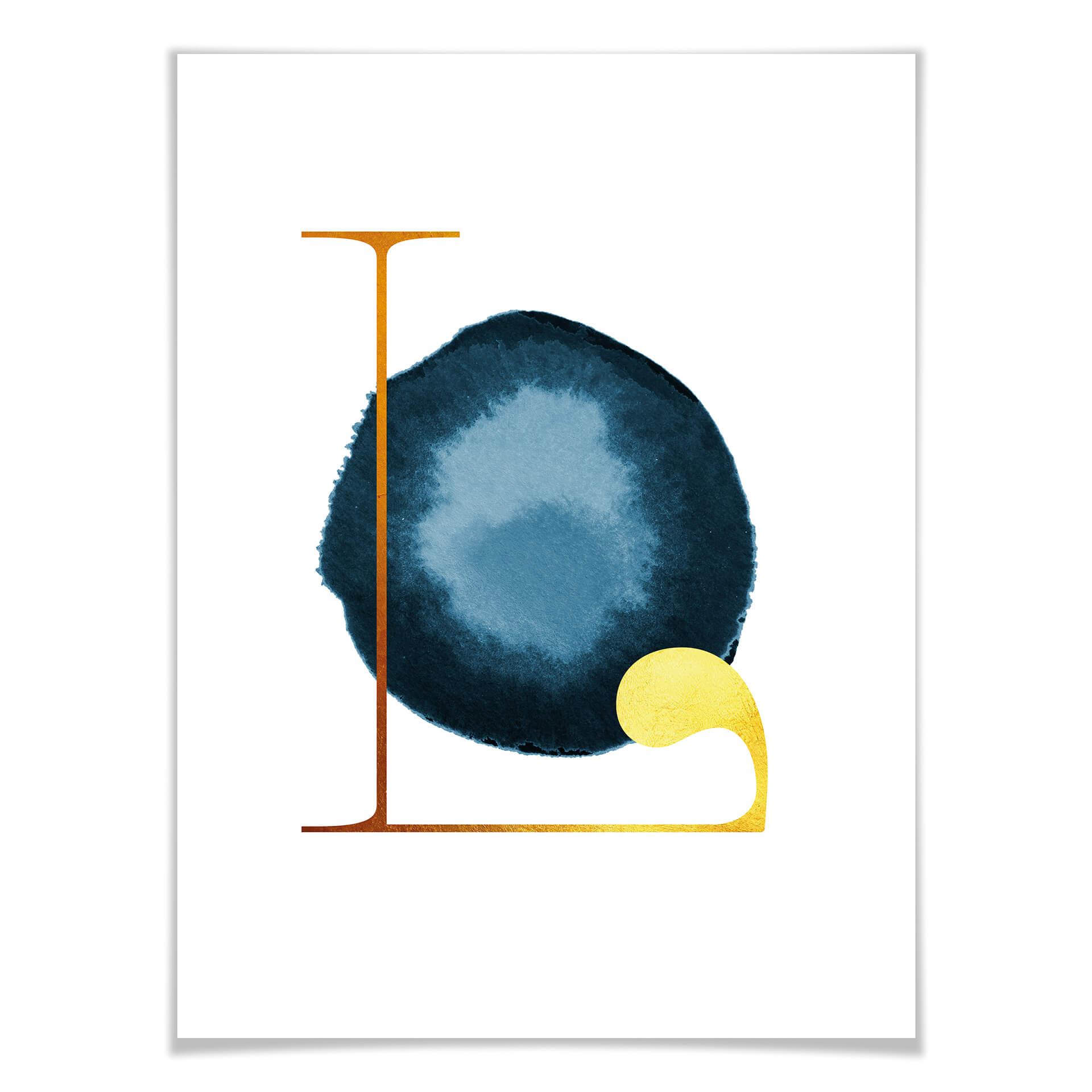 Póster - La L de oro